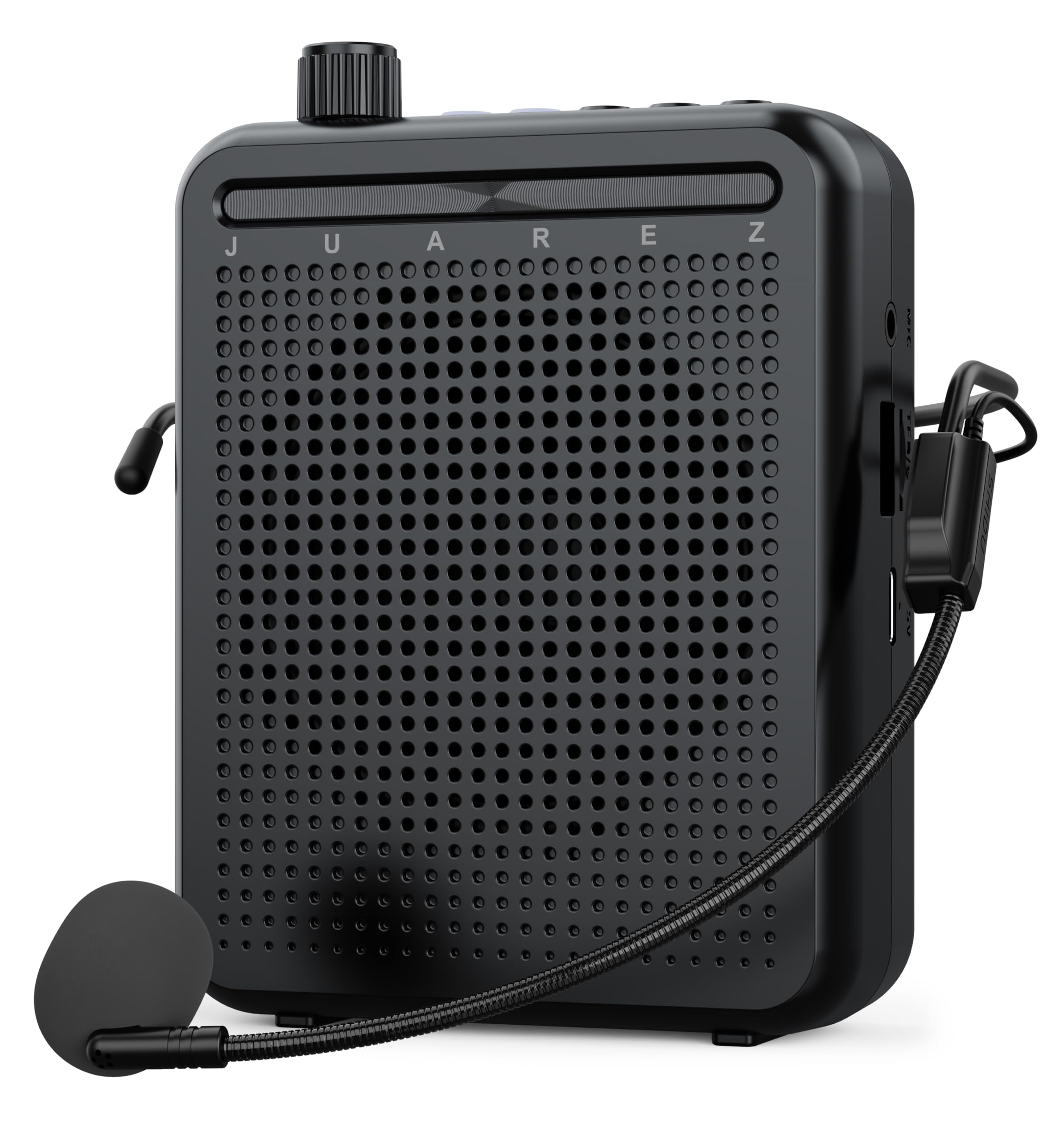 Juarez Jrzpa81 Portable Voice Amplifier With Bluetooth 6.0, 10W Speaker, 1800Mah Battery (Up To 10 Hours), Wired Headset Mic Wit