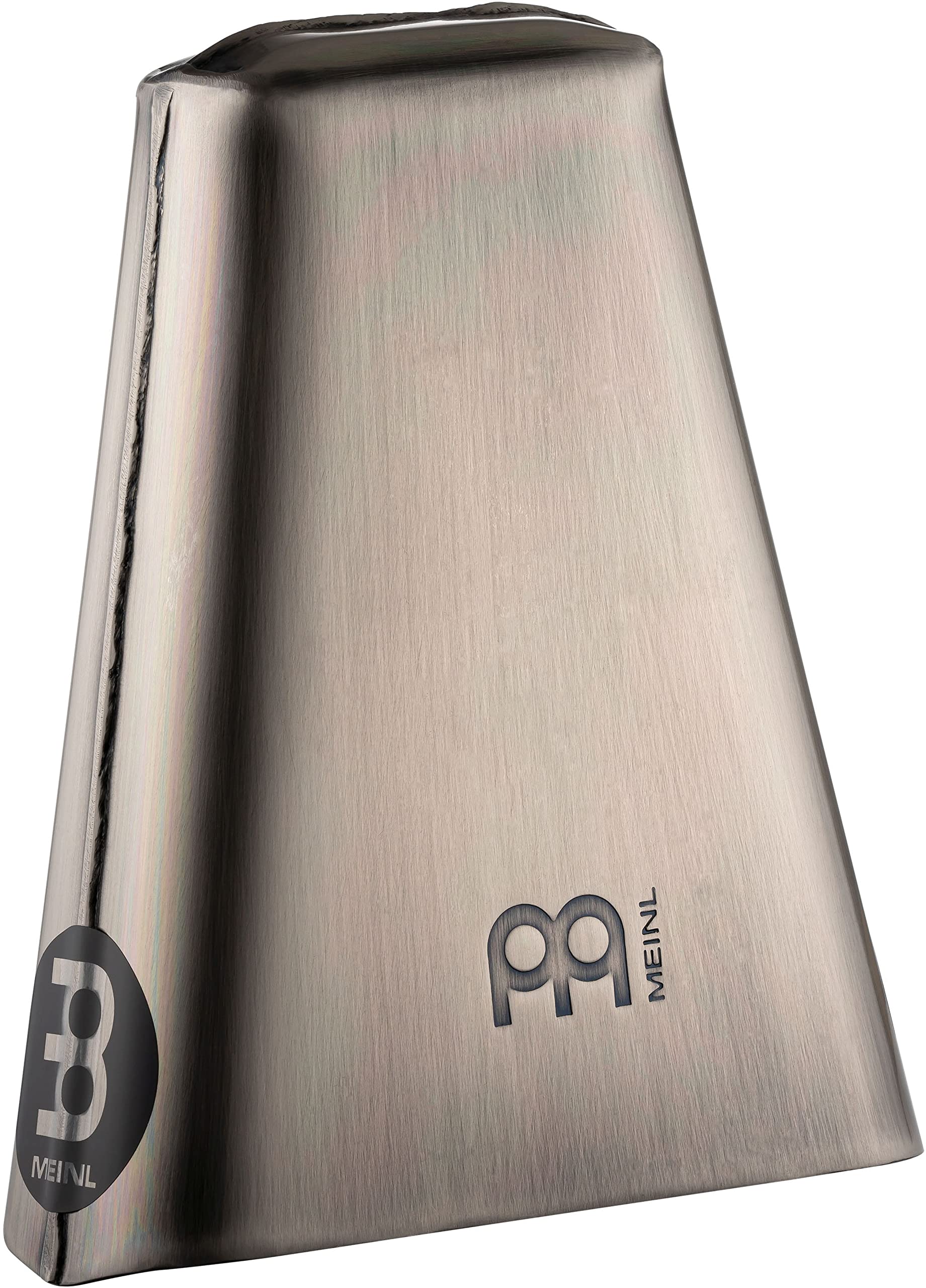 Meinl Percussion Handheld Cowbell, 6 1/2 Brushed Steel - NOT Made in China - Low Pitch, 2-Year Warranty (STB65H)