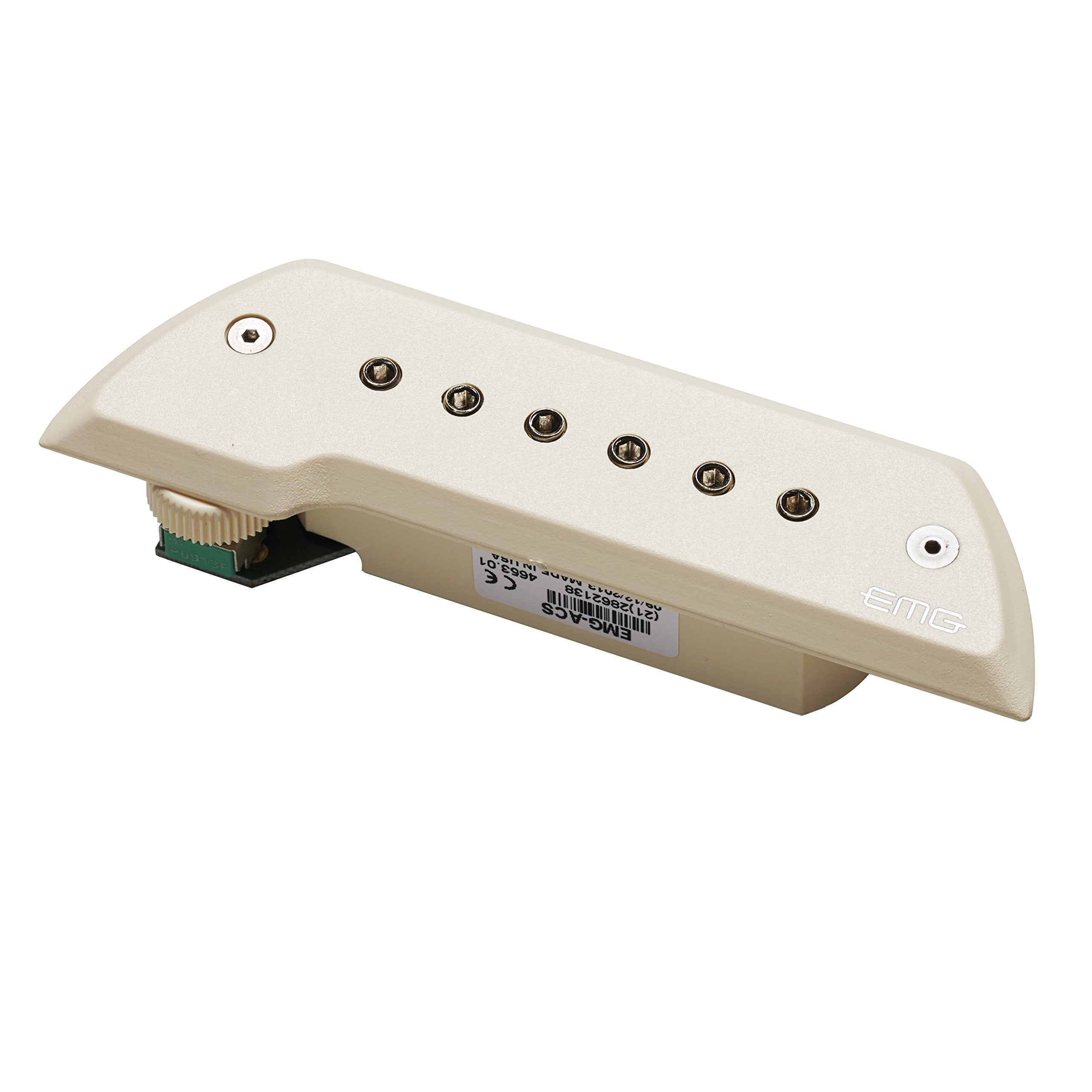 Emg Acs Acoustic Guitar Soundhole Pickup, Ivory