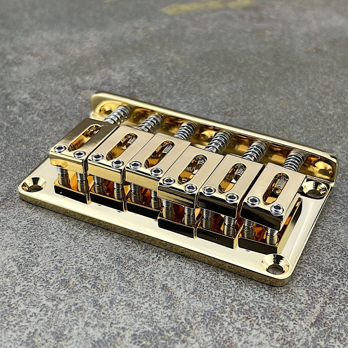 Gotoh Hardtail Bridge Brass Saddle Gold Pgtc-101G