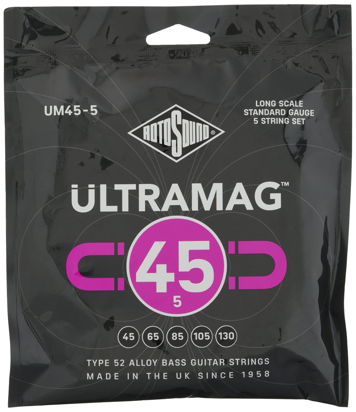 Rotosound Ultramag Musical Instrument (Um45-5)