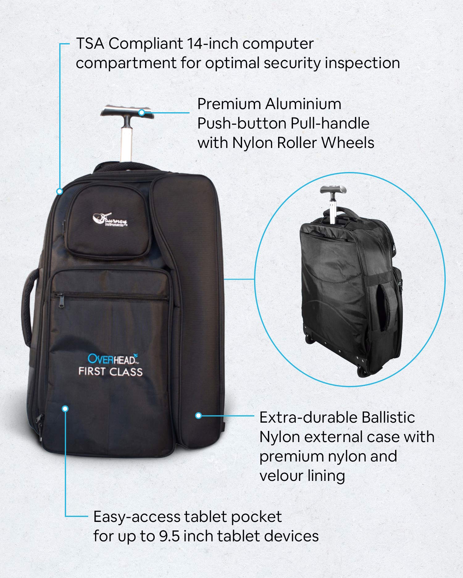 Journey Instruments Solid Sitka Travel Guitar - FF412C Traveling Acoustic-Electric Collapsible Grand Auditorium Guitar - Portabl