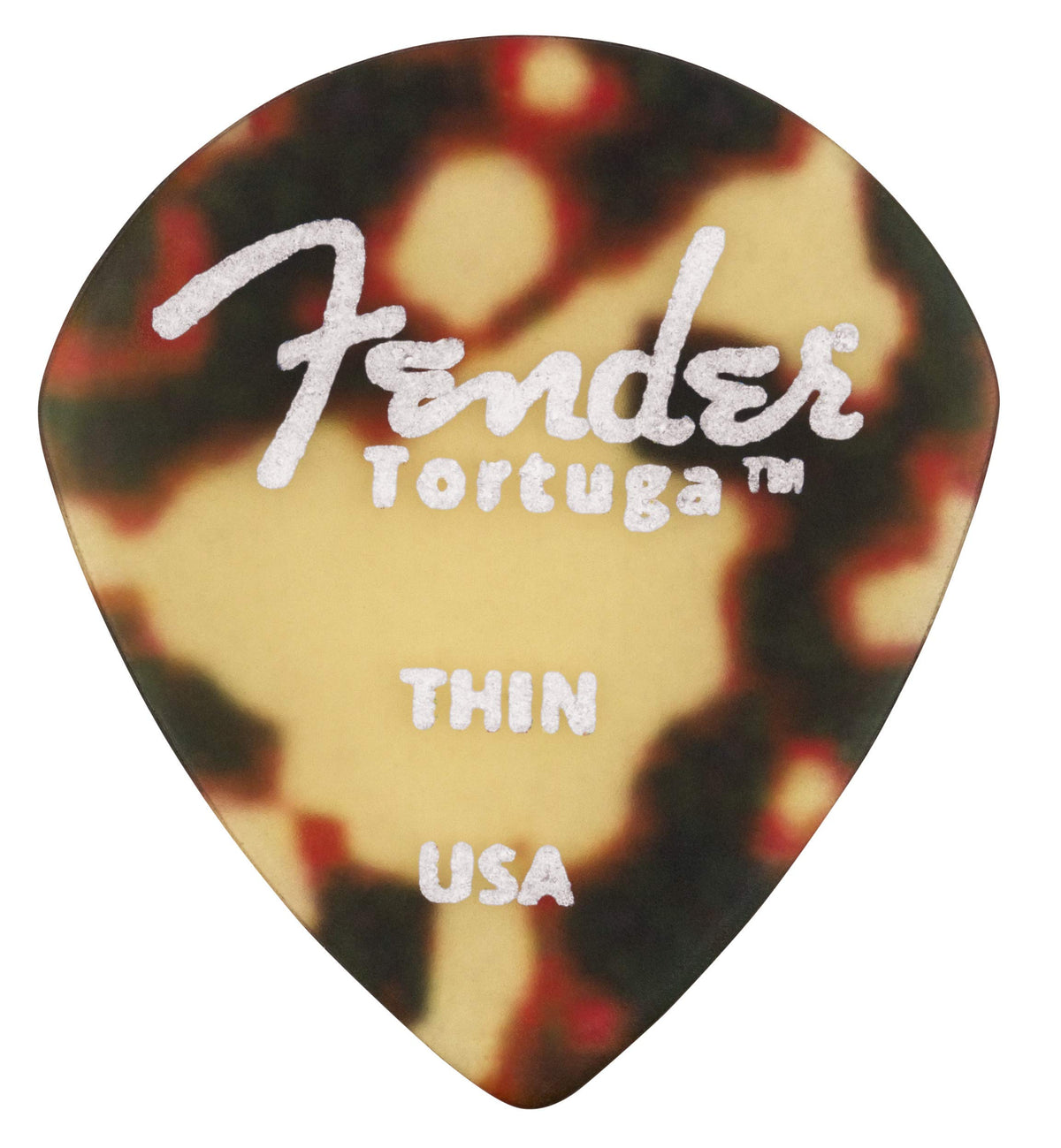 Fender Tortuga 551 Shape, Thin Guitar Pick (6)