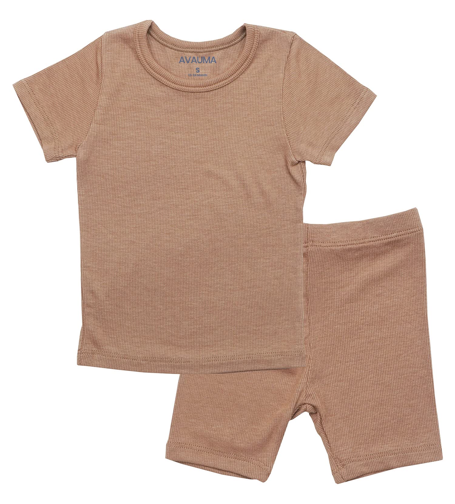 Avauma Newborn Baby Little Boys Girls Snug-Fit Pajamas Summer Short Sets Pjs Kids Clothes (Jlcamel)
