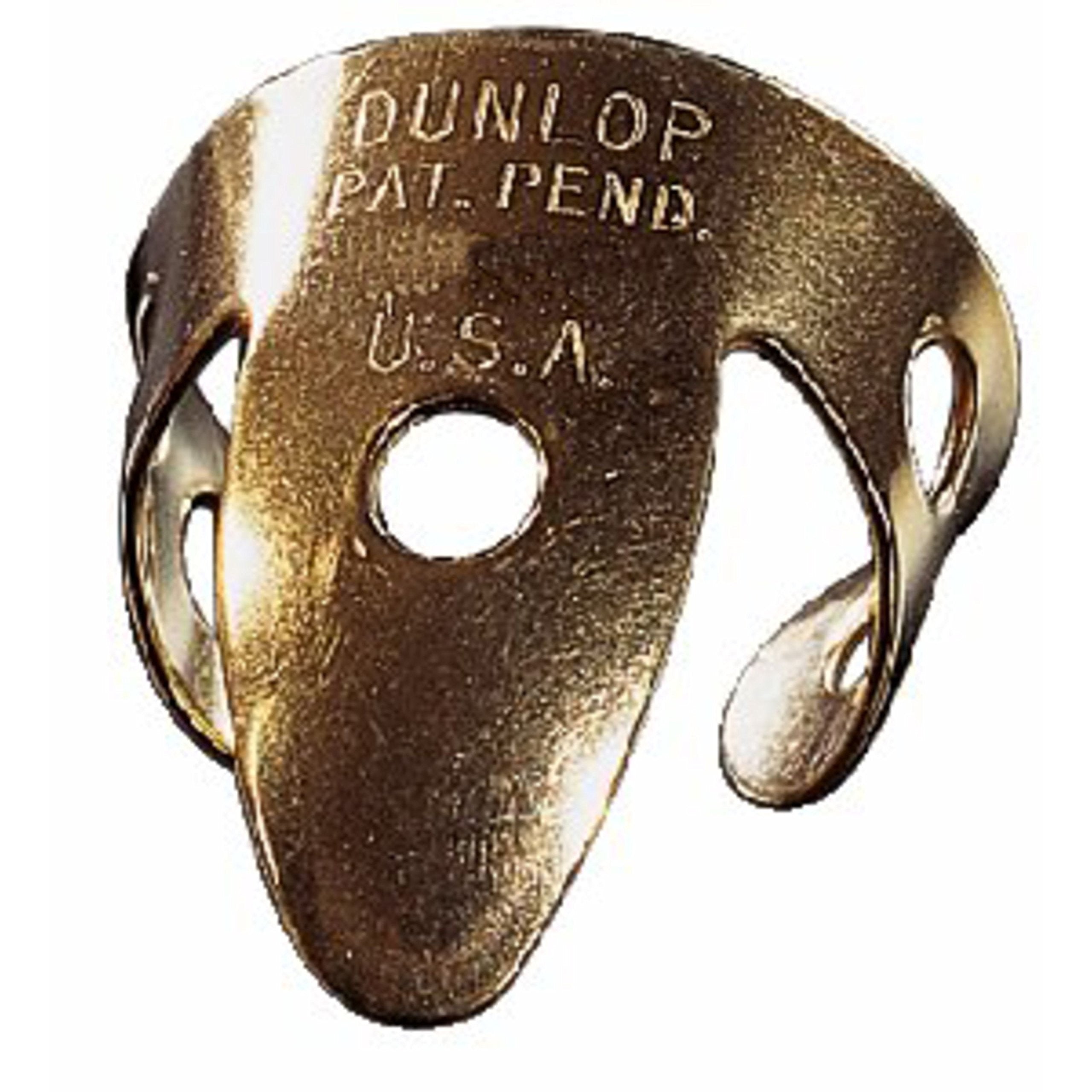Jim Dunlop 37R.013 Brass Fingerpicks, .013'', 20/Tube