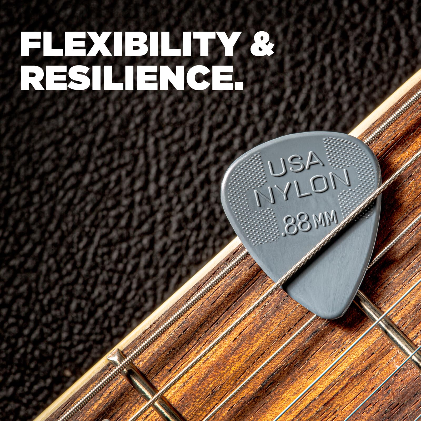 JIM DUNLOP 44P100 1.0mm Nylon Standard Guitar Picks, 12-Pack