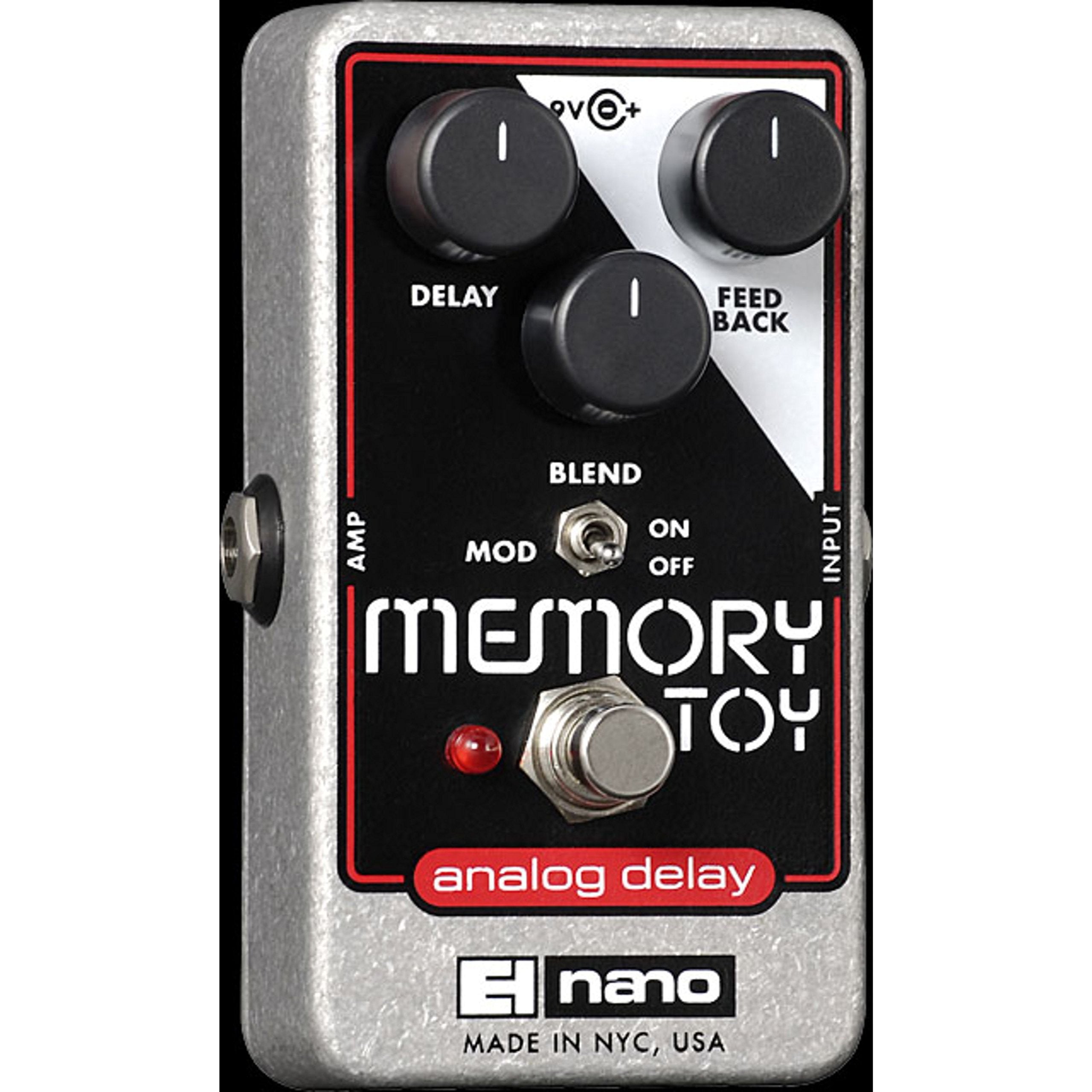 Electro-Harmonix Memory Toy Analog Delay With Modulation Pedal