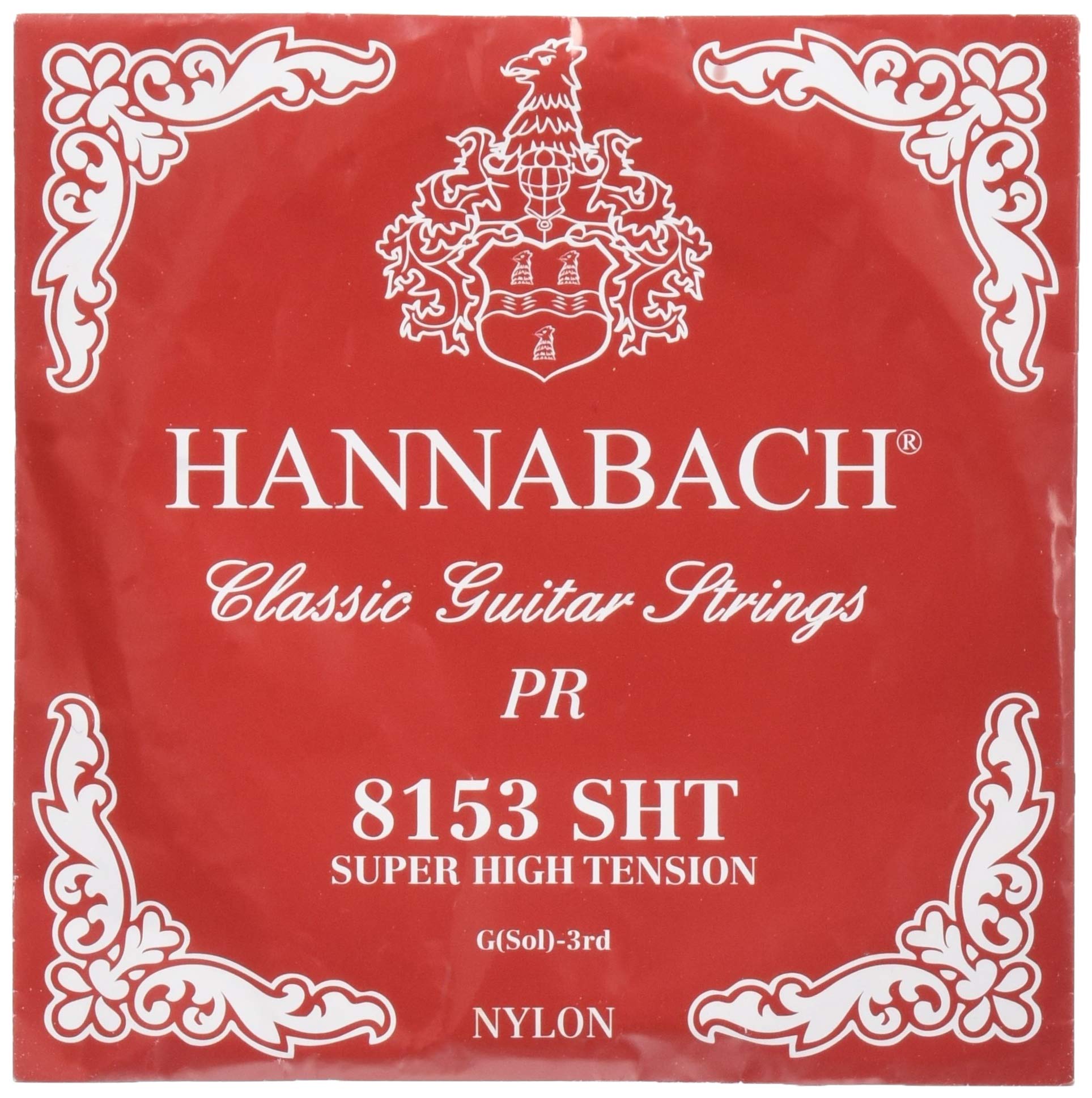 Hannabach Series 815 Super High Tension Silver Special Single G3 String For Classic Guitar (652543)