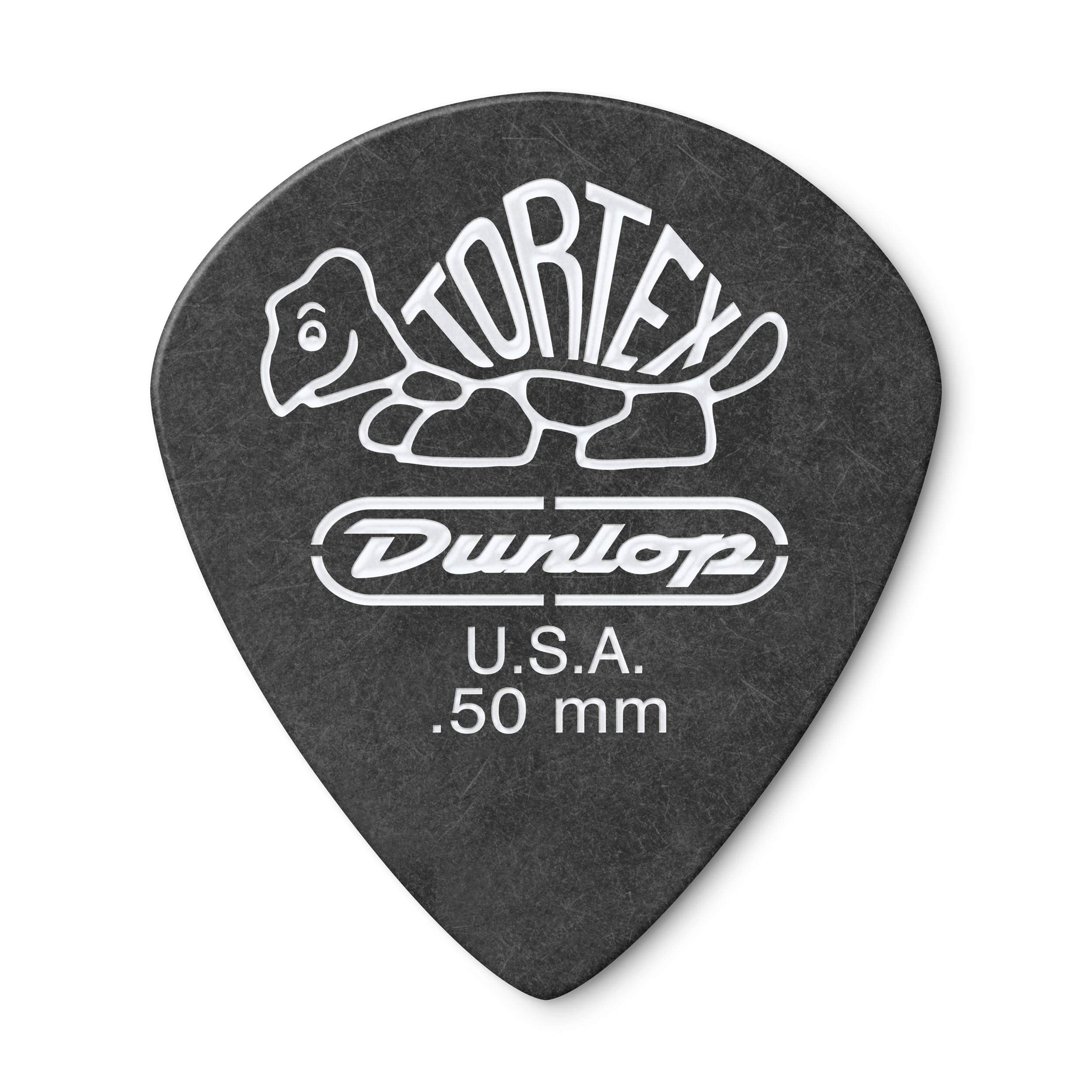 Jim Dunlop 482P50 Pitch Black Jazz Iii, 50Mm, 12Players Pack
