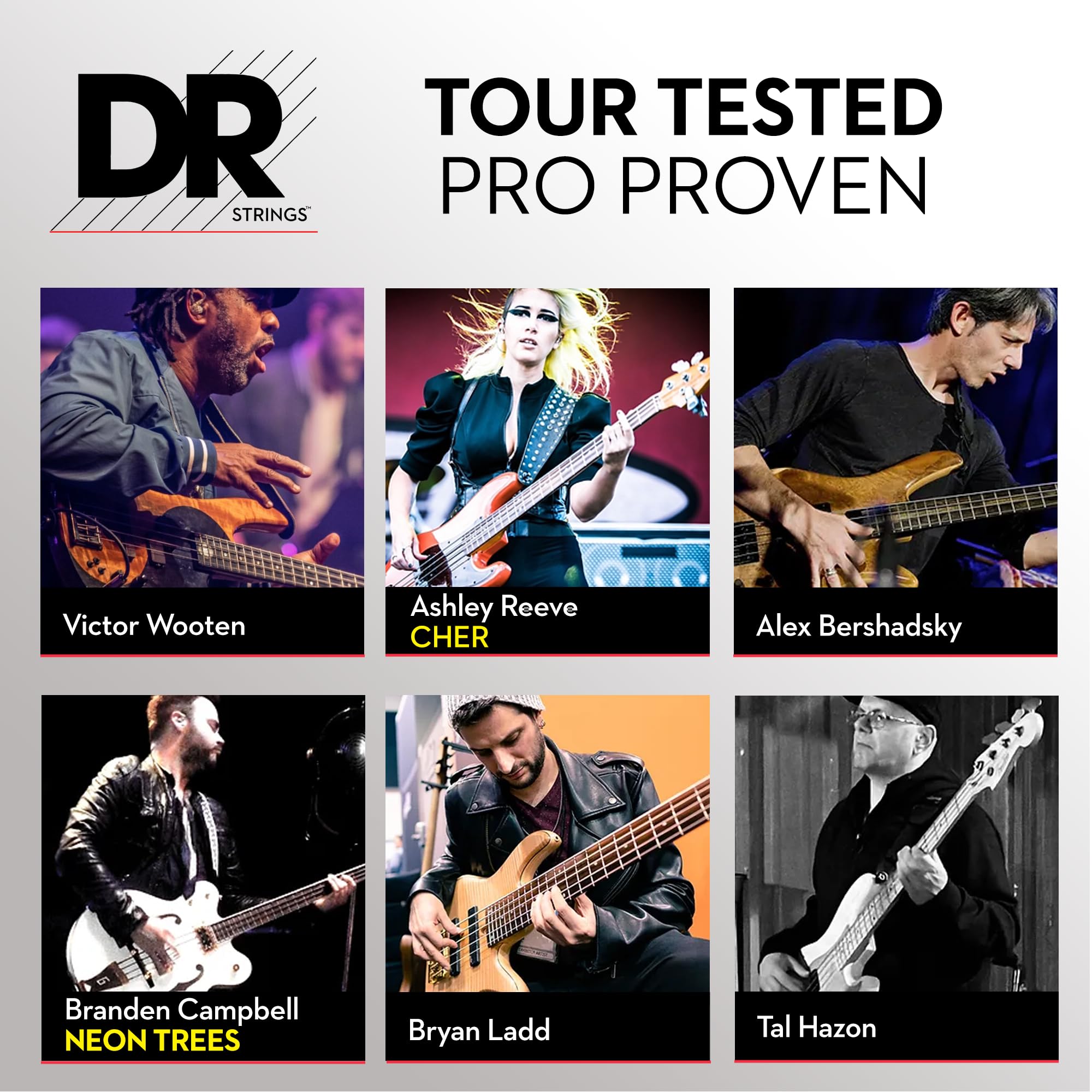 DR Strings PURE BLUES Bass Guitar Strings (PB6-30)