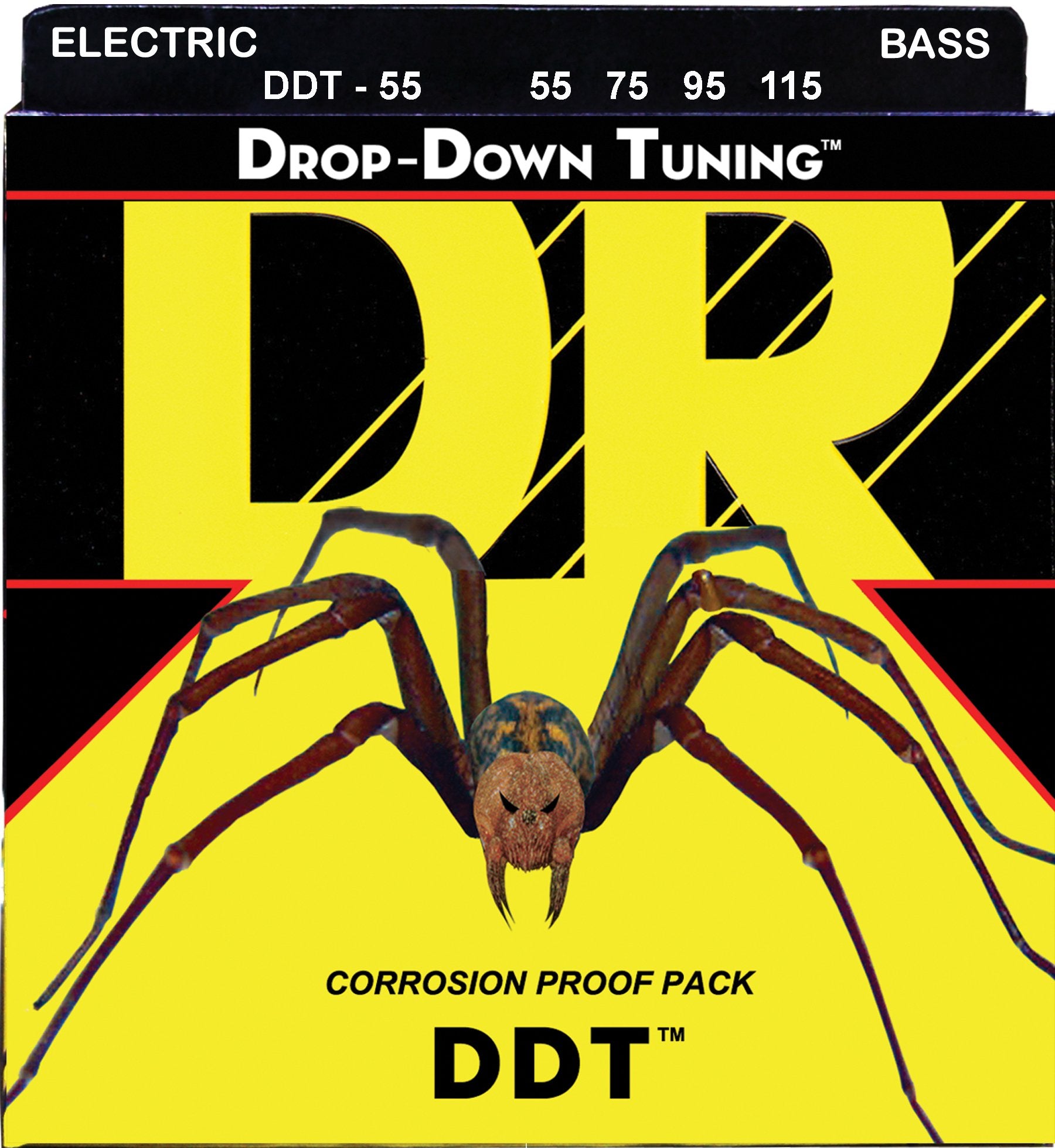 Dr Strings Ddt Bass Guitar Strings (Ddt-55)
