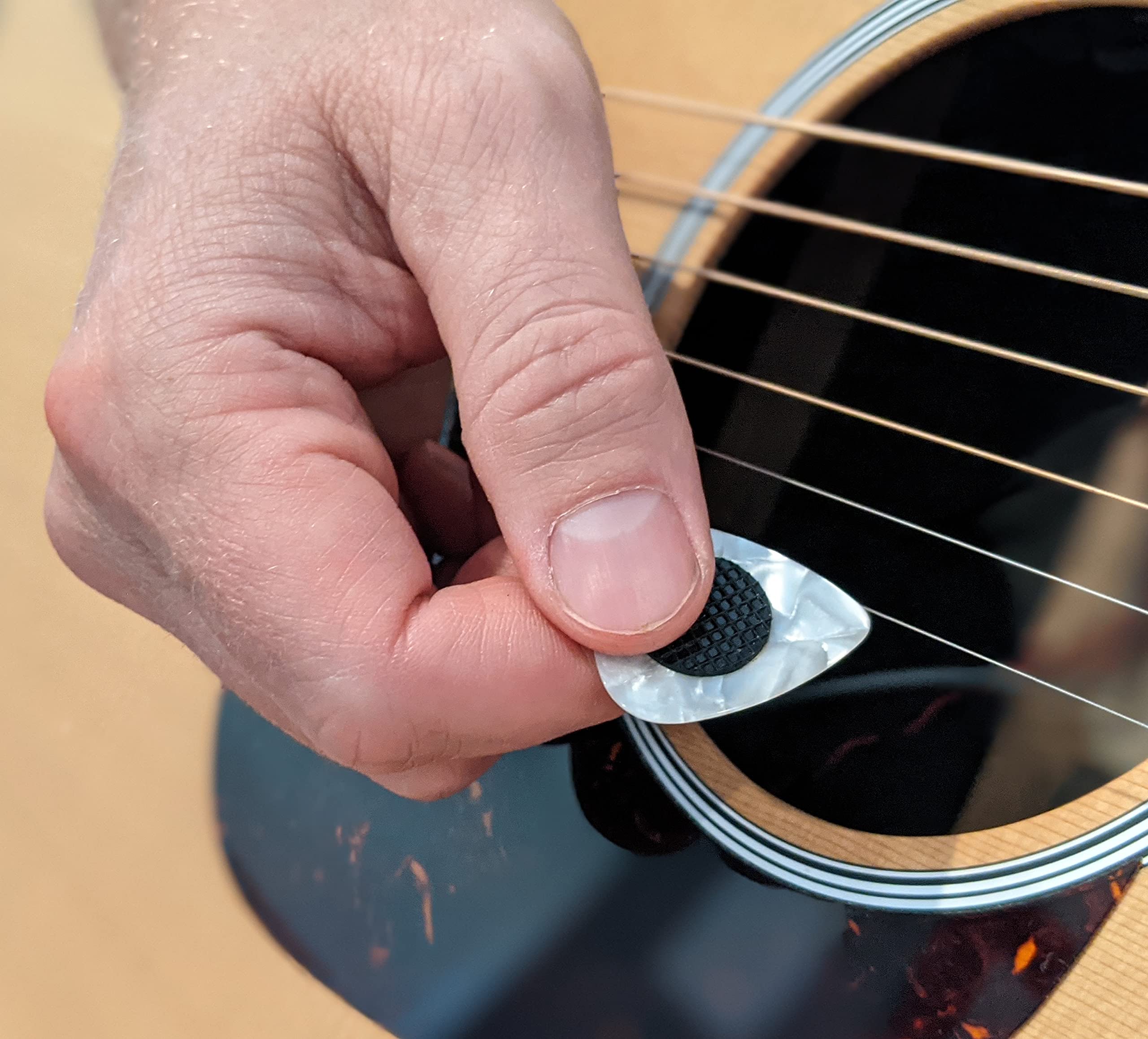 Epic Accessories 20-Pack Grips for Guitar Picks Stop Dropping your Guitar Picks while Playing Non-sticky Stays in your Hand Epic