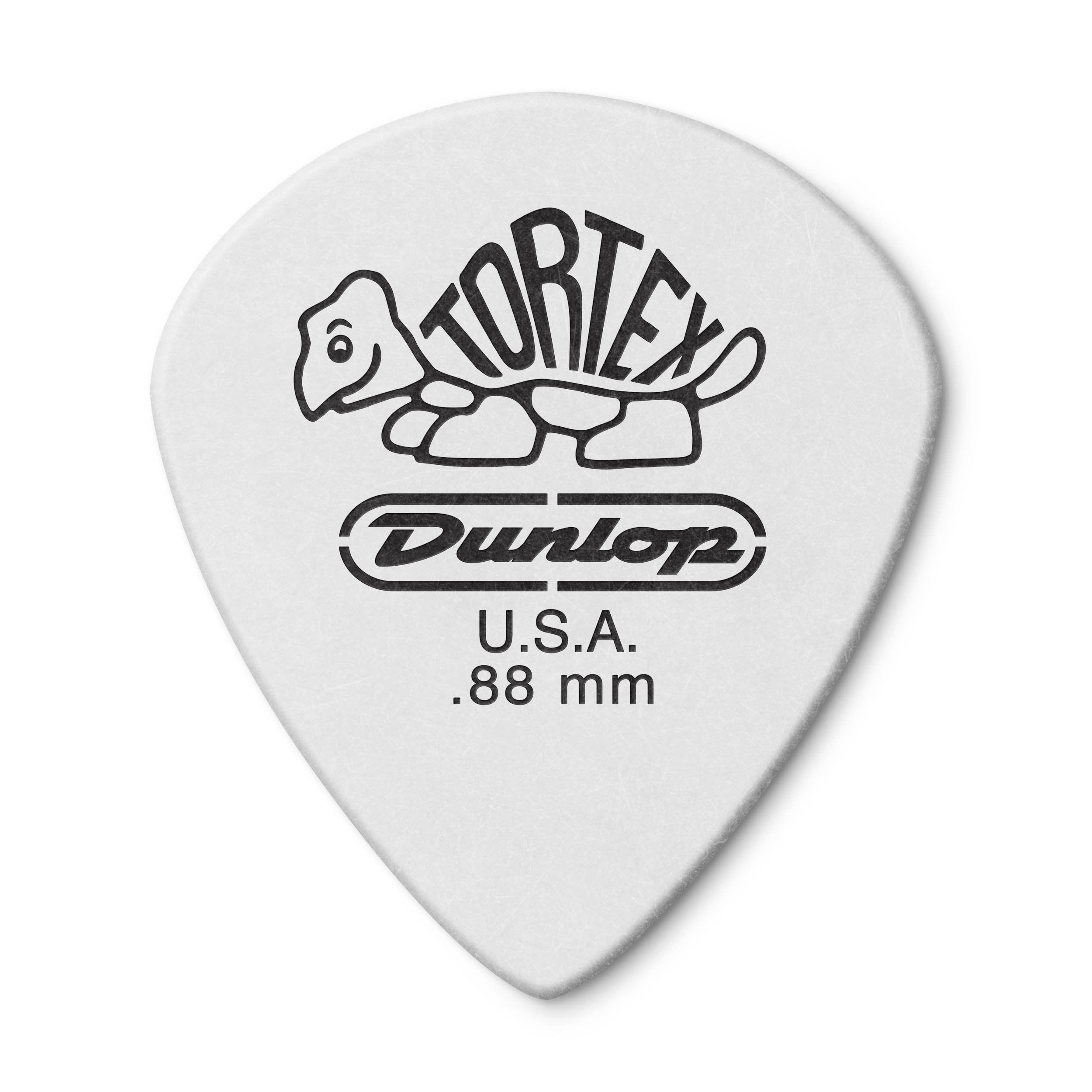 Jim Dunlop 478R88 Tortexa White Jazz Iii, 88Mm, 72Bag