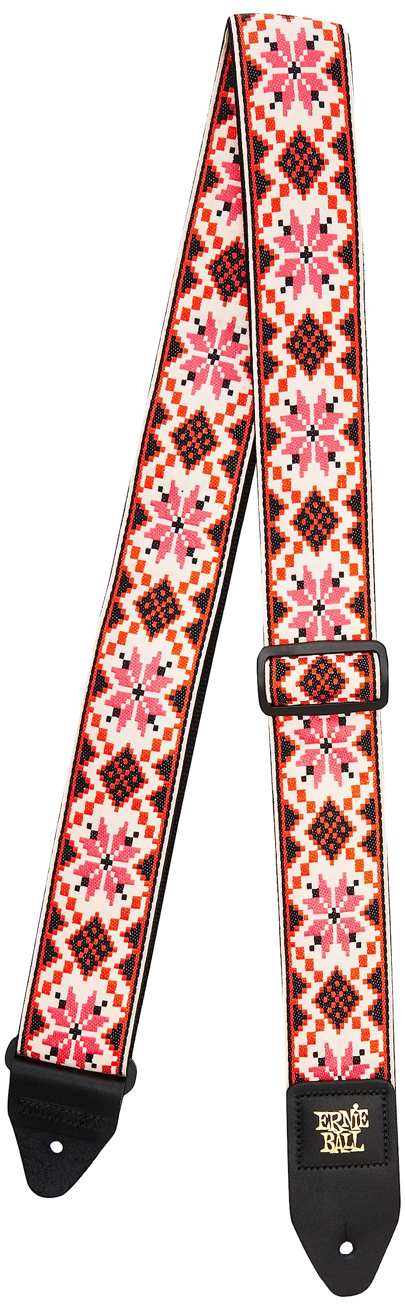 Ernie Ball Cinnamon Needlepoint Jacquard Strap