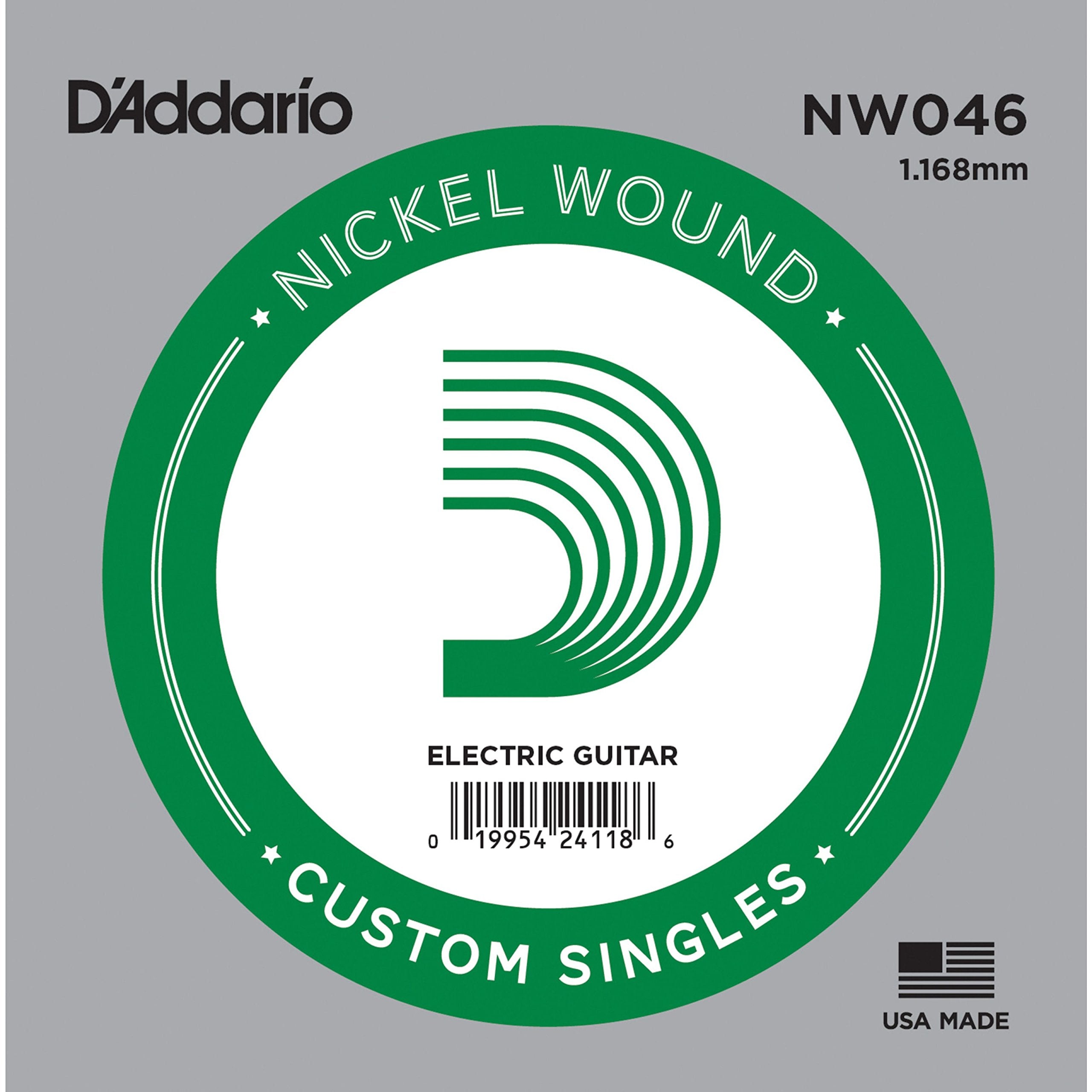 DAddario NW020 Nickel Wound Electric Guitar Single String
