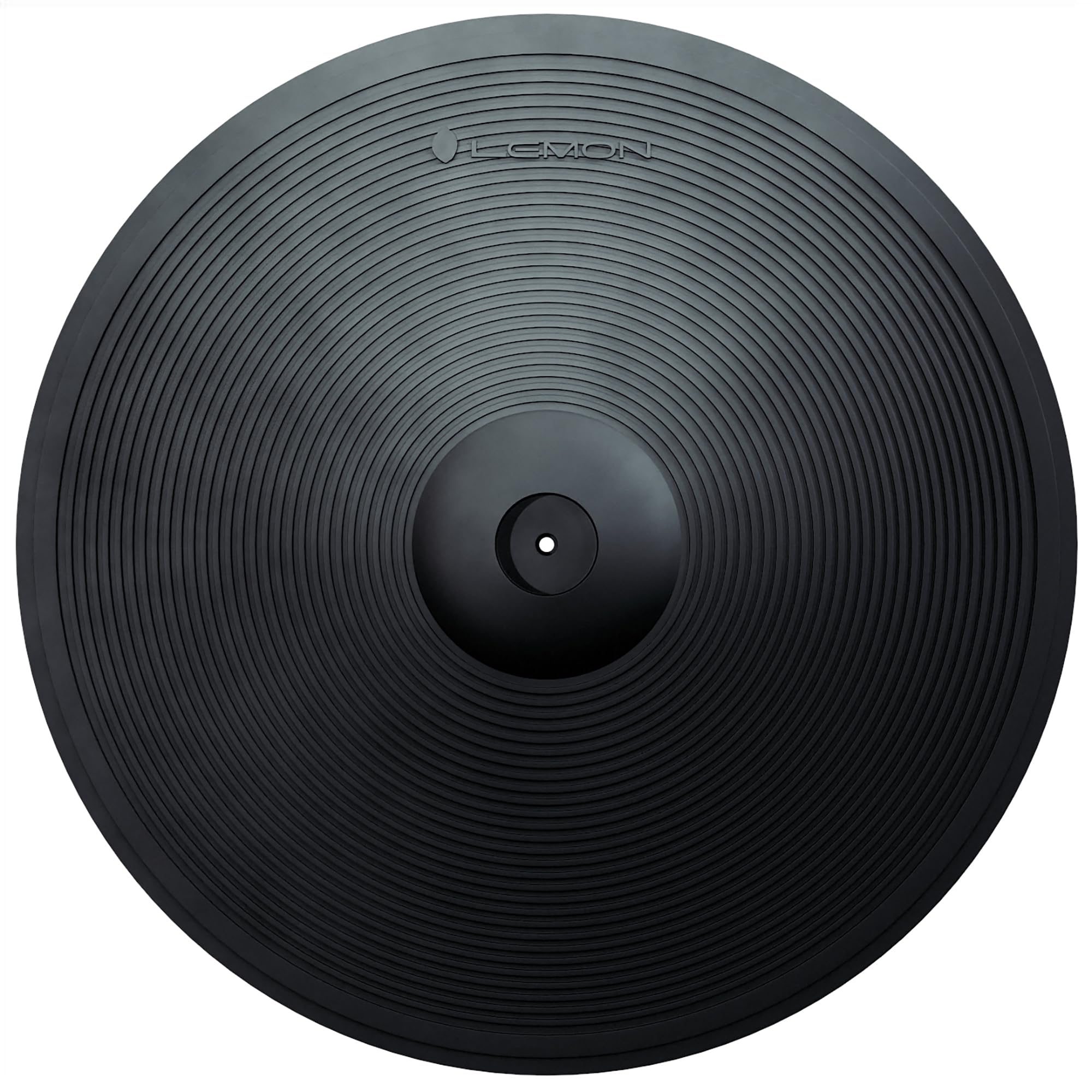 Lemon 18    Triple-Zone Electronic Crash/Ride Cymbal Pad with Choke - Large 3-Zone Ride with Bell for Electronic Drum Kits