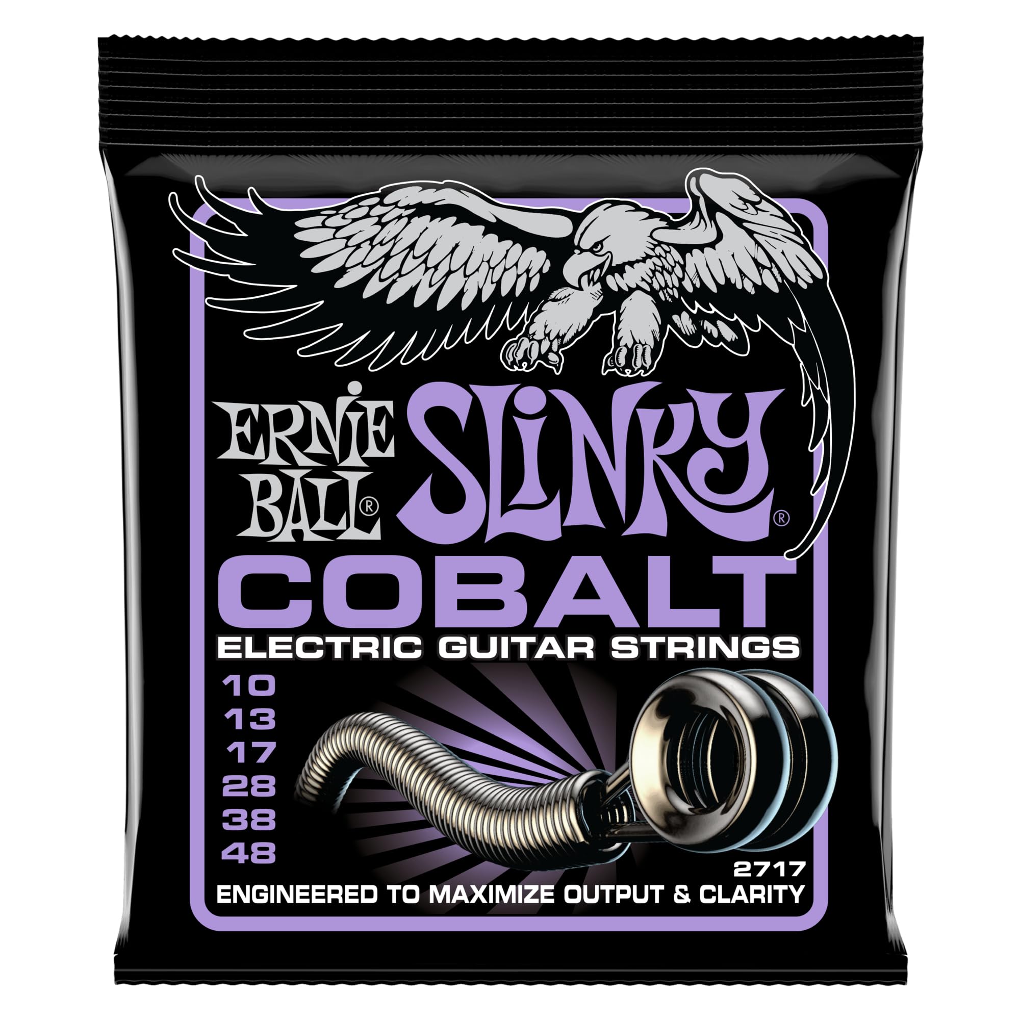 Ernie ball 2717 Ultra Slinky Cobalt Electric Guitar Strings 10-48