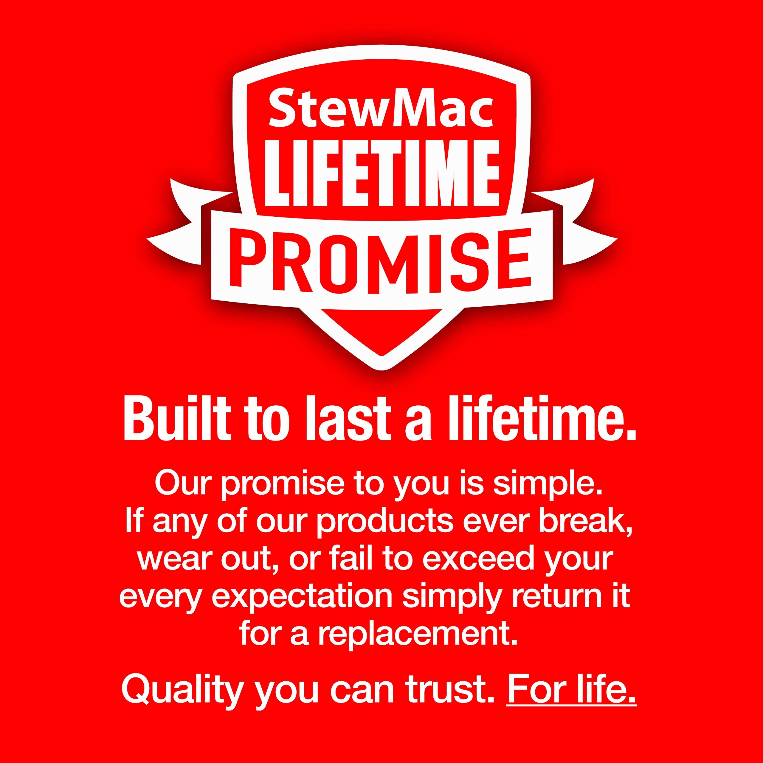 StewMac Fret Cutter, Specially Hardened Steel Jaws, Custom Designed for Guitar Fret Work, Profiled & Flush-Ground, Cuts Wire Clo