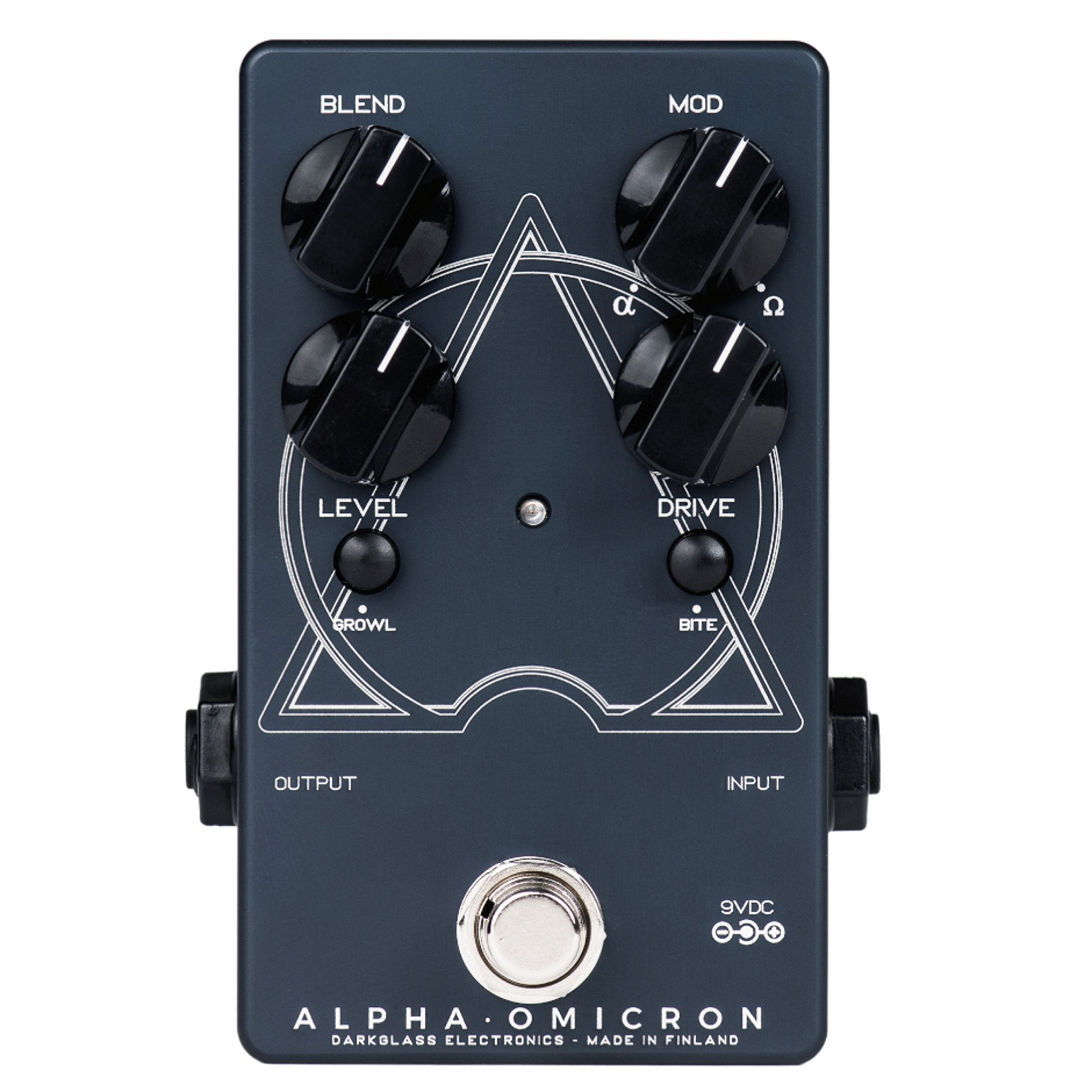 Darkglass Alpha Omicron Bass Preamp/OD Pedal w/Dual Distortion Modes, Blend Control, and Analog Signal Path