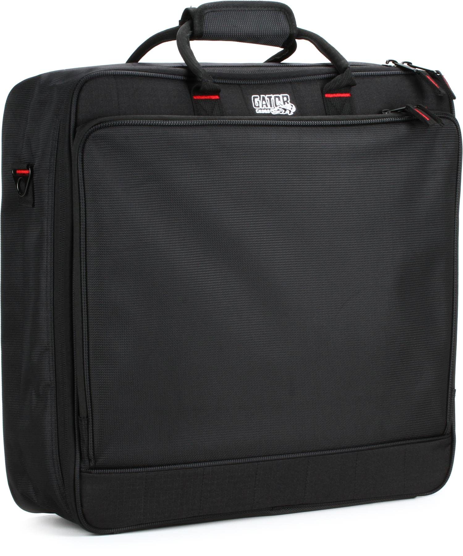 Gator Cases Padded Nylon Mixer/Gear Carry Bag with Removable Strap; 18 x 18 x 5.5 (G-MIXERBAG-1818)