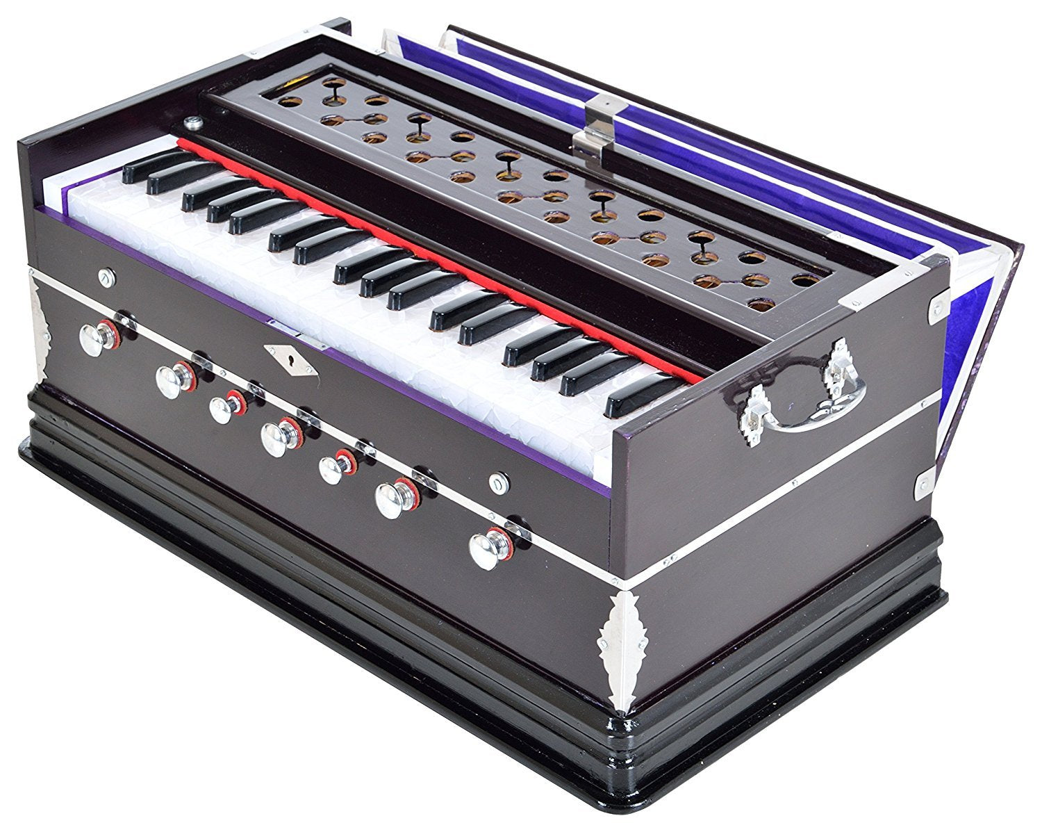 Harmonium 7 Stopper Doulble Bellow 39 Key~440Hz~Long Sustain Sound~Yoga~Bhajan~Kirtan~Dj