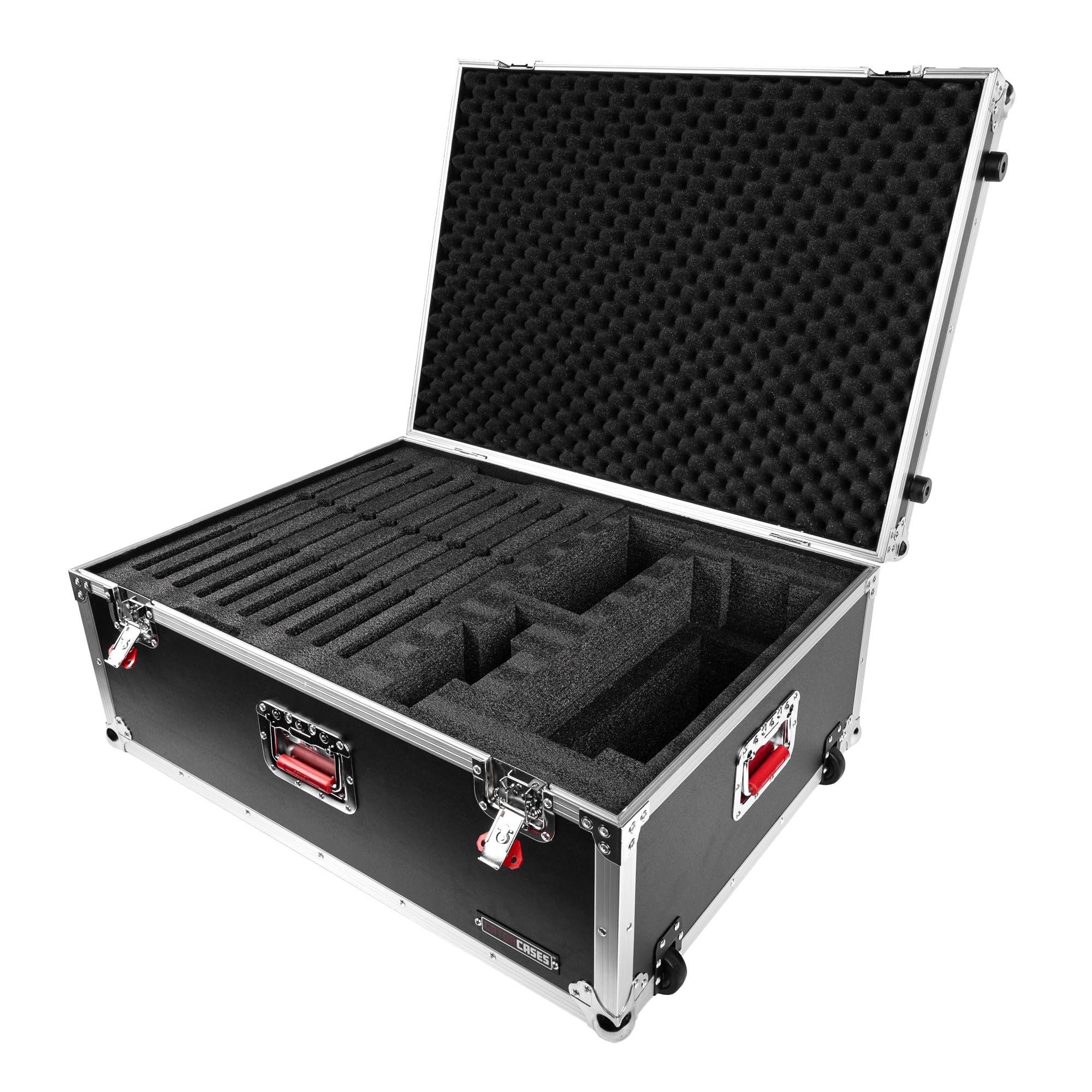 Gator Cases ATA-Style Flight Case for Shure Microflex Wireless Conference Systems, (GTOURMFLEX10)