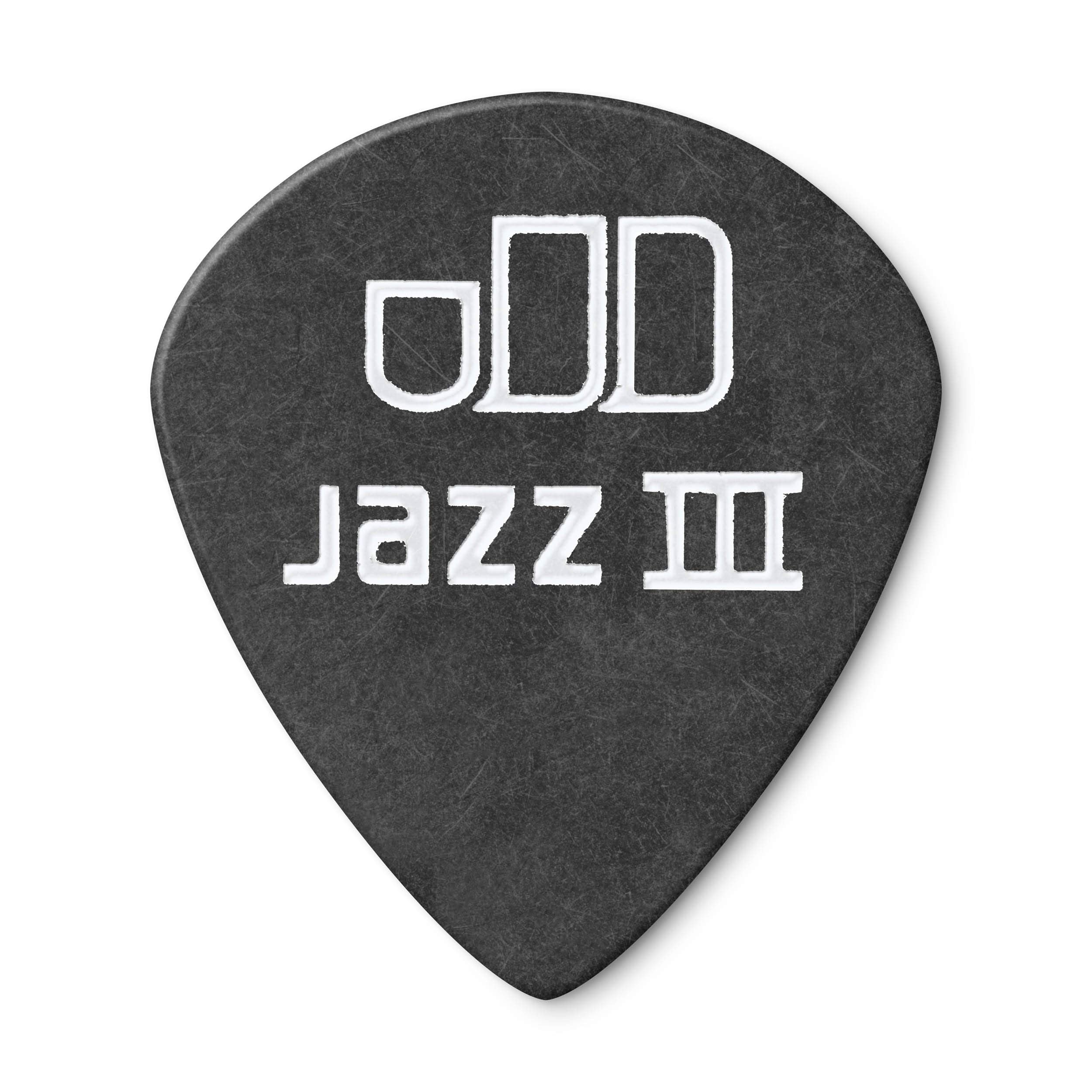 Dunlop 482P.73 Tortex Pitch Black Jazz III, .73mm, 12/Player's Pack