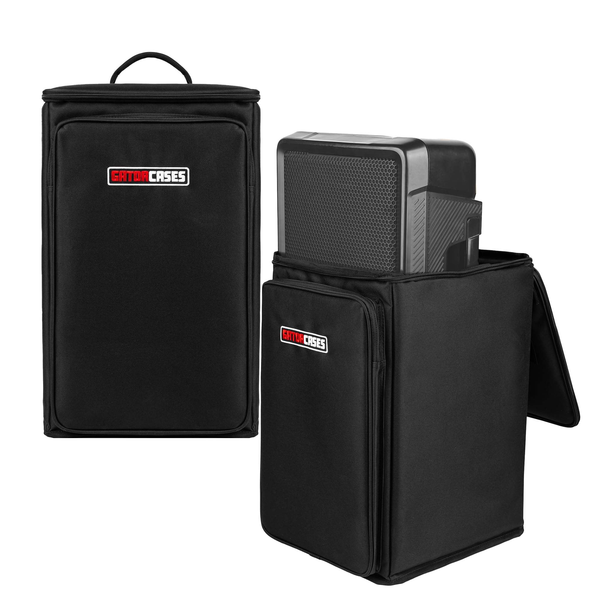 Gator Cases Sound Check Series Speaker Backpack, fits most PA speakers, with padded protection & water-resistant build, perfect 