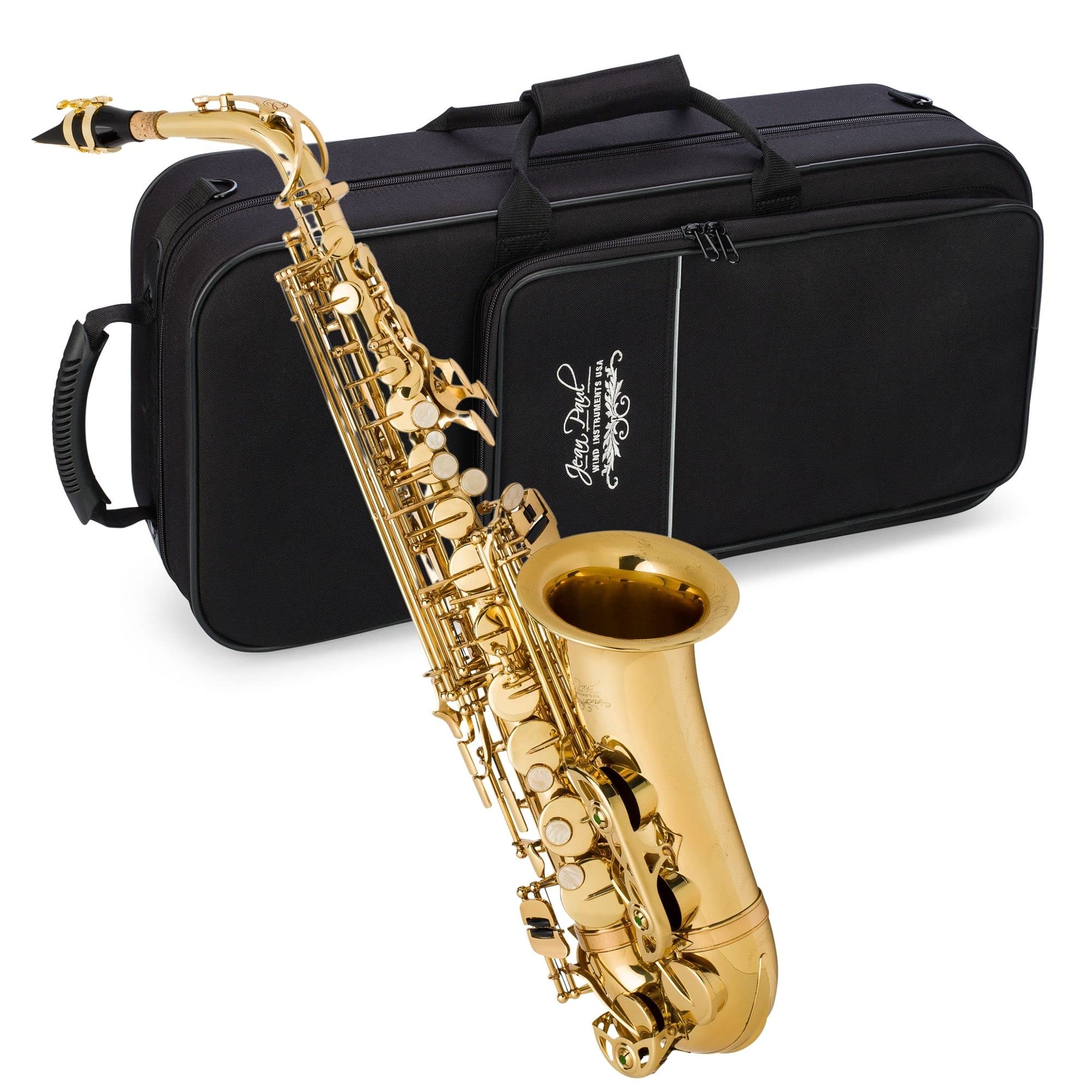 Jean Paul As-400 Alto Saxophone - Golden Brass Lacquered