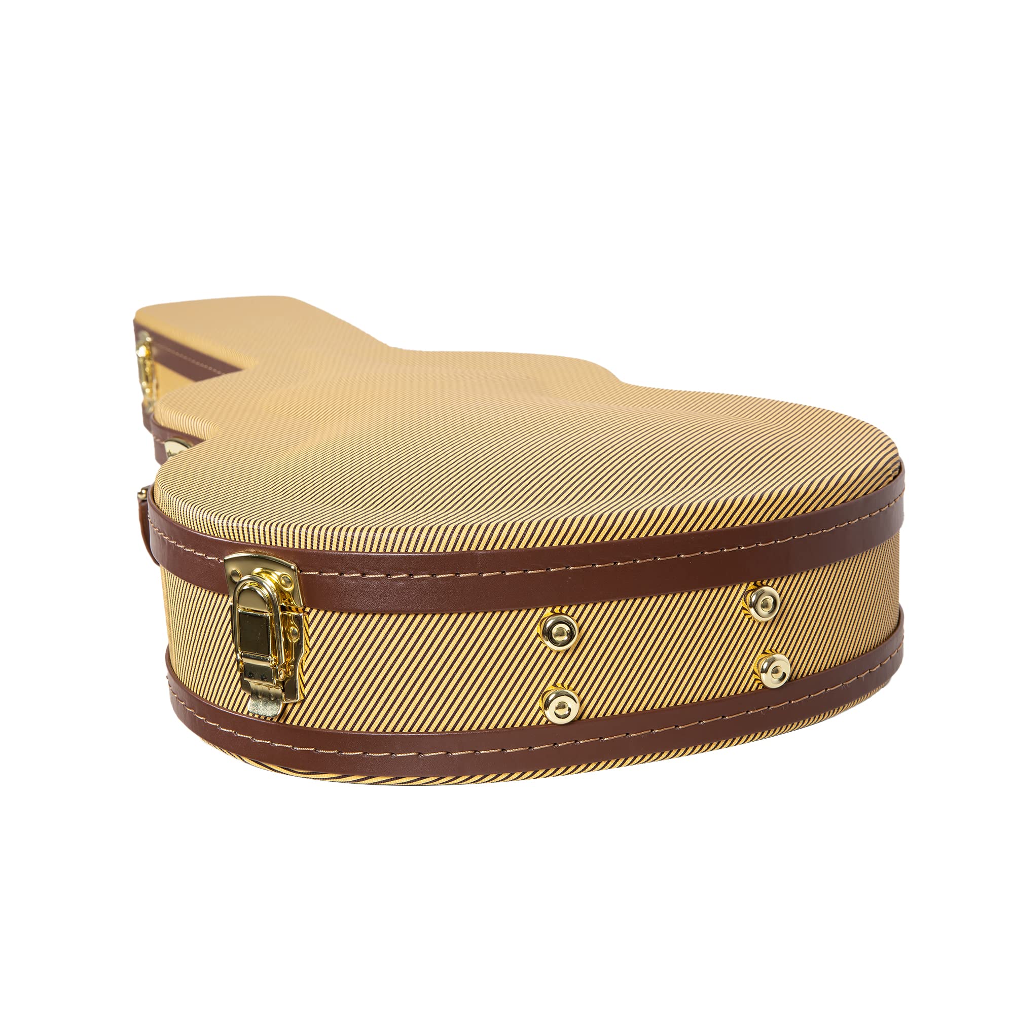 Crossrock Electric Guitar Case Fits PRS SE Standard solid body Guitar, Right-hand, Vinyl Tweed(CRW620PRSETW)