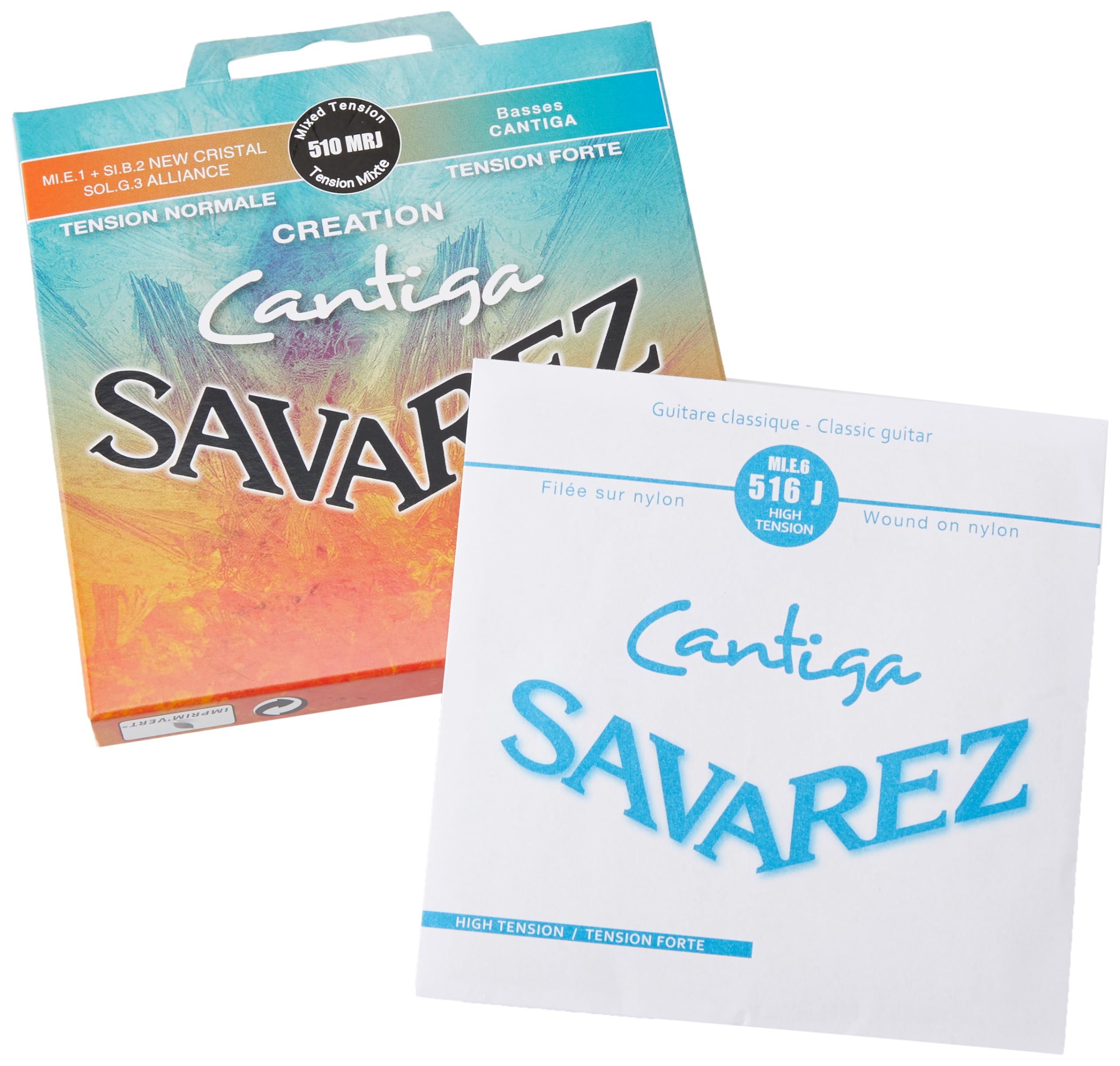 Savarez Cr  ation Cantiga Medium Tension Classical Guitar Strings Set (STSAV51-50479)