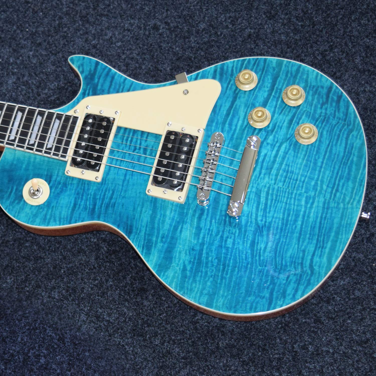 Metallor Electric Guitar Top Hat Knobs Speed Volume Tone Control Knobs Compatible with Les Paul LP Guitar Parts Replacement Set