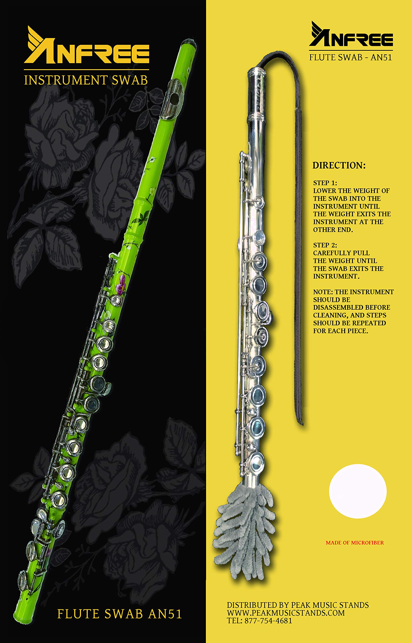 Anfree Flute Swab-Blue