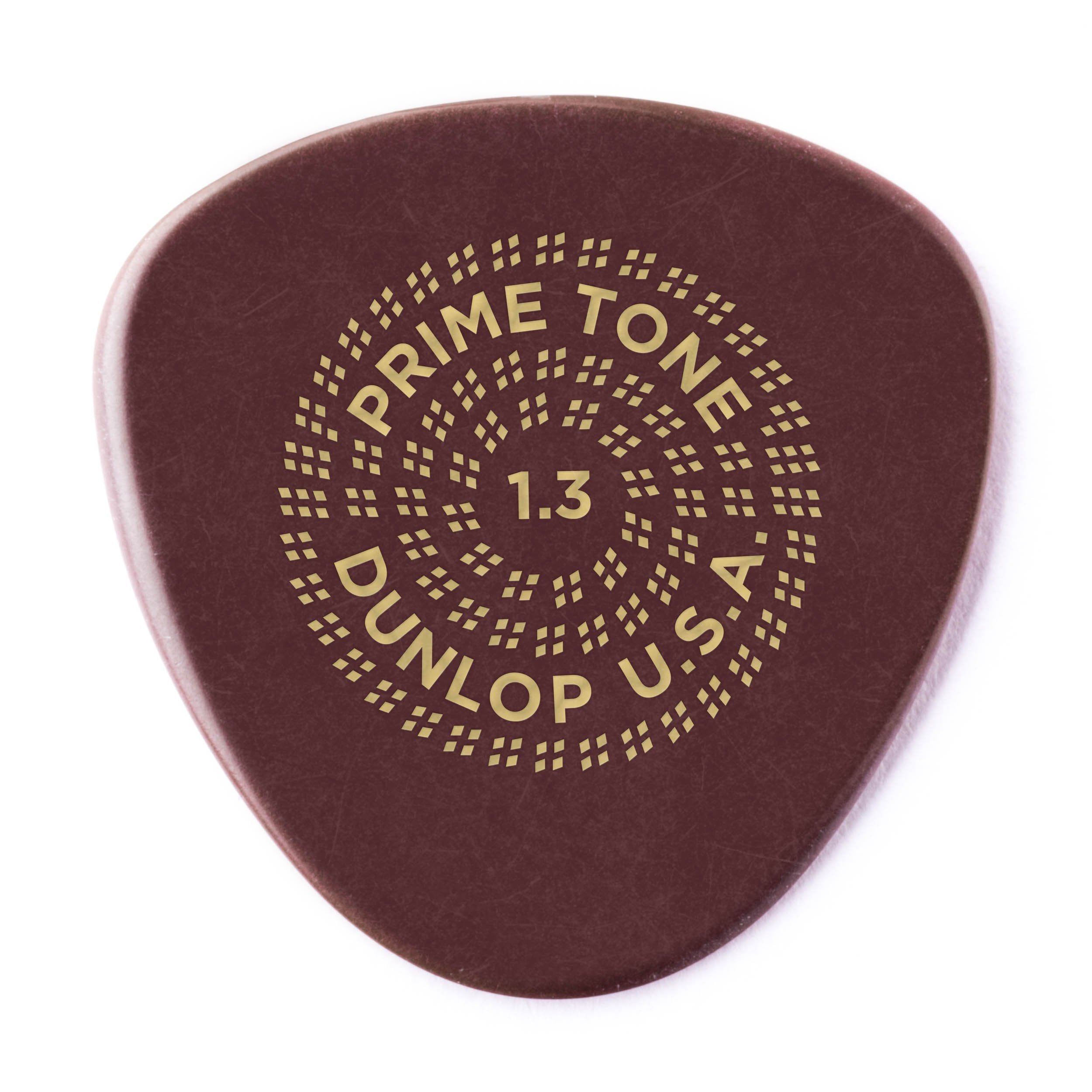 Dunlop Primetone Semi-Round 1.3Mm Sculpted Plectra (Smooth) - 12 Pack