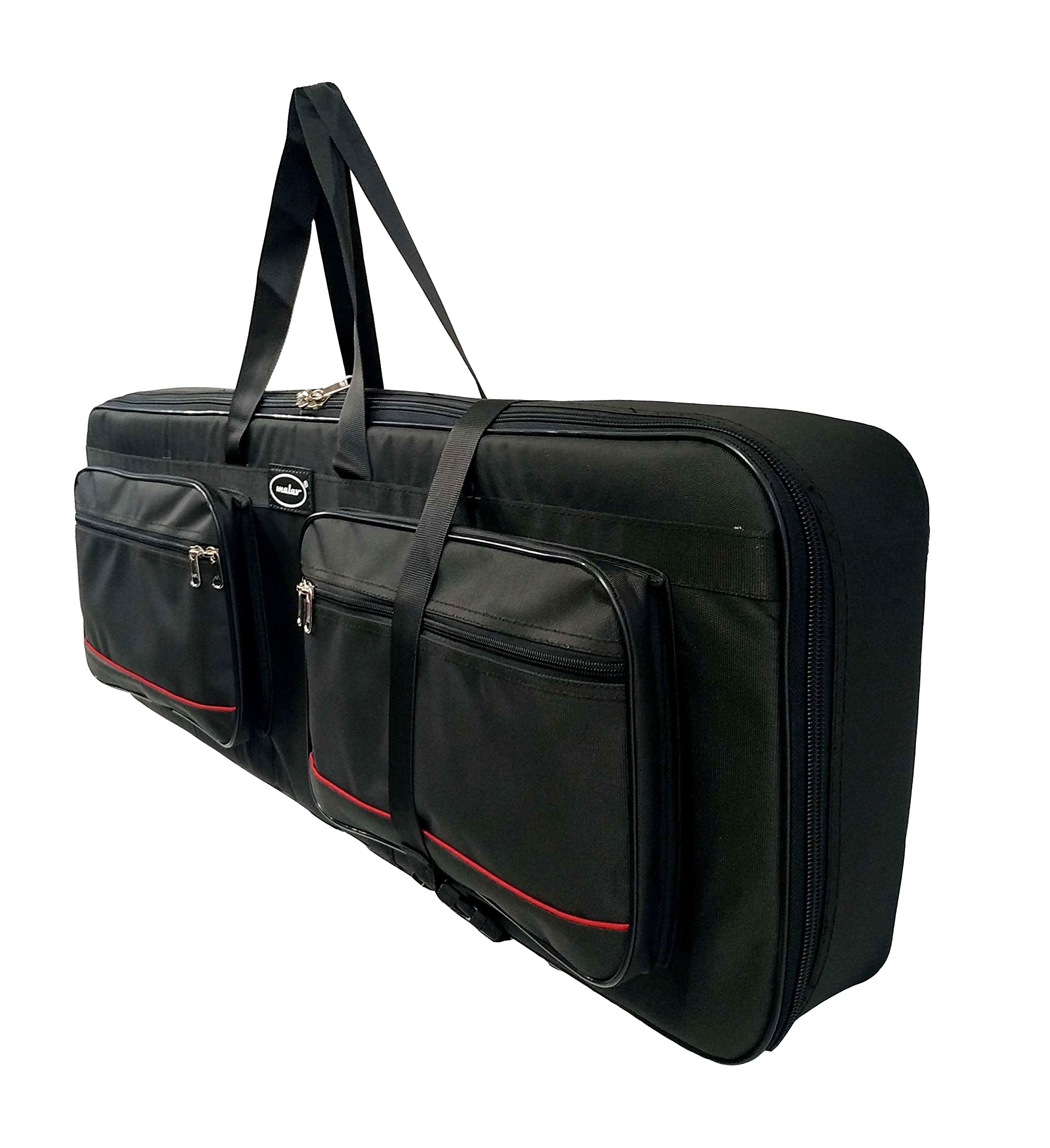 Malav Pa300 Professional Arranger Padded Cover Bag With Shoulder Straps & Waist Belt