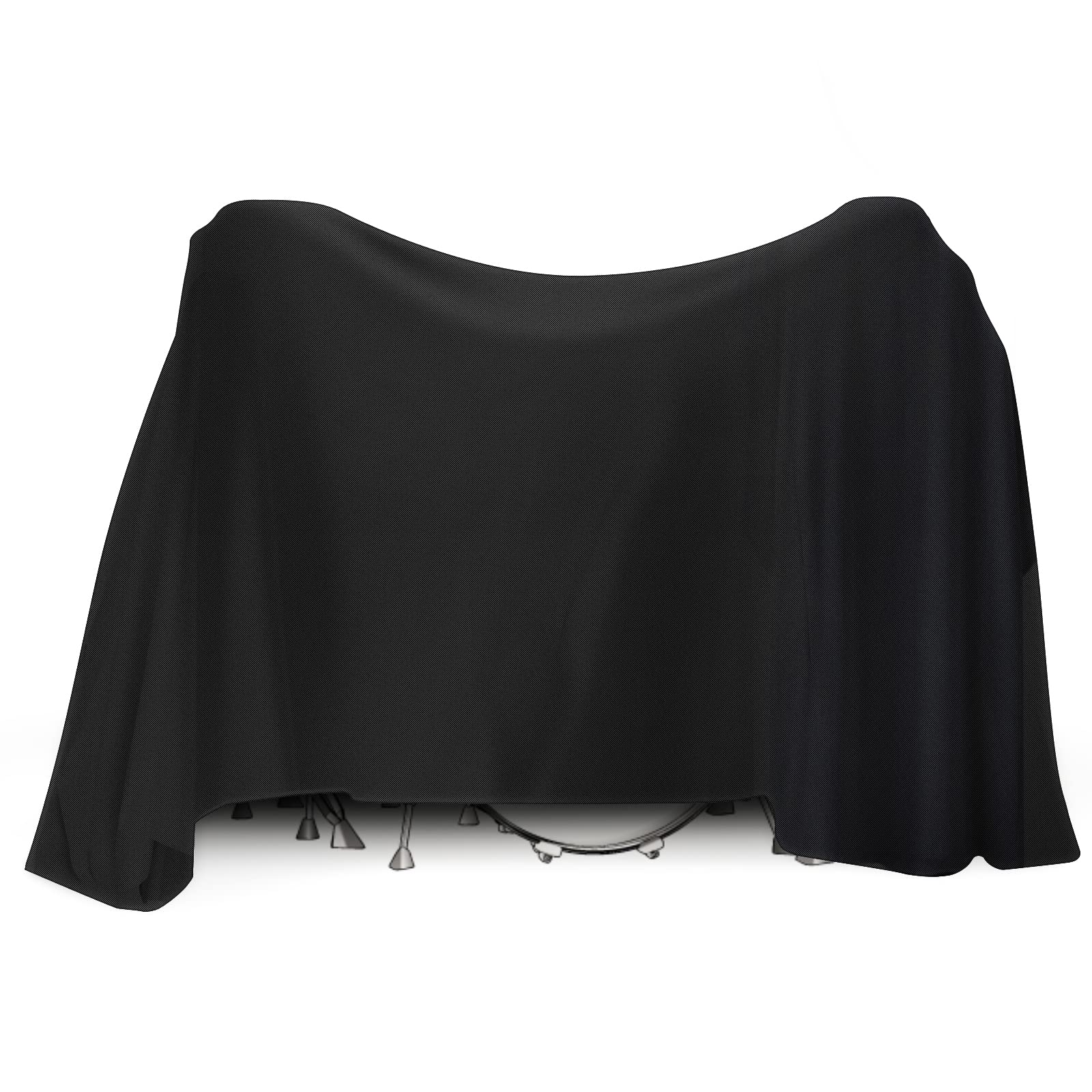 Drum Set Dust Cover With Sewn-in sewn-in weighted corners Windproof Drum Kit Cover for Outdoor Musical Instruments (80 x 108 inc