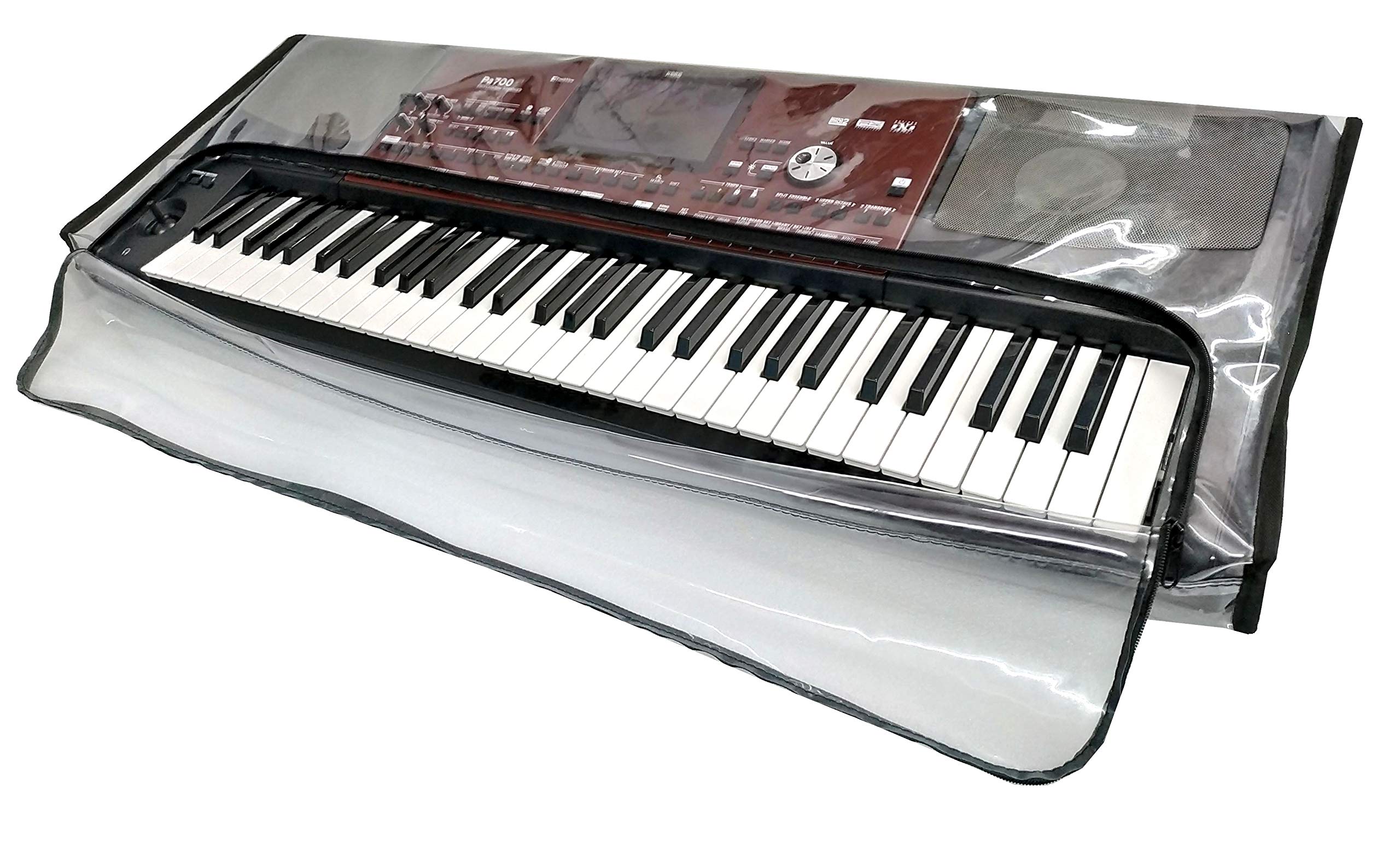 Malav Transparent Rain Dust Cover For Korg Pa700 Professional Arranger (Only Cover)