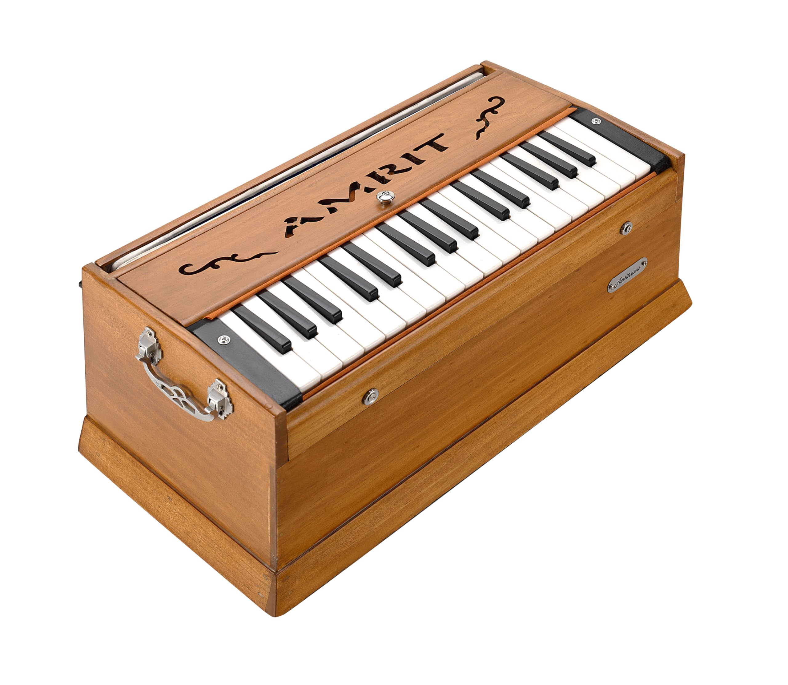 Amrit Amritvaani 32Key Professional Portable Harmonium With Shrutibox With Bag