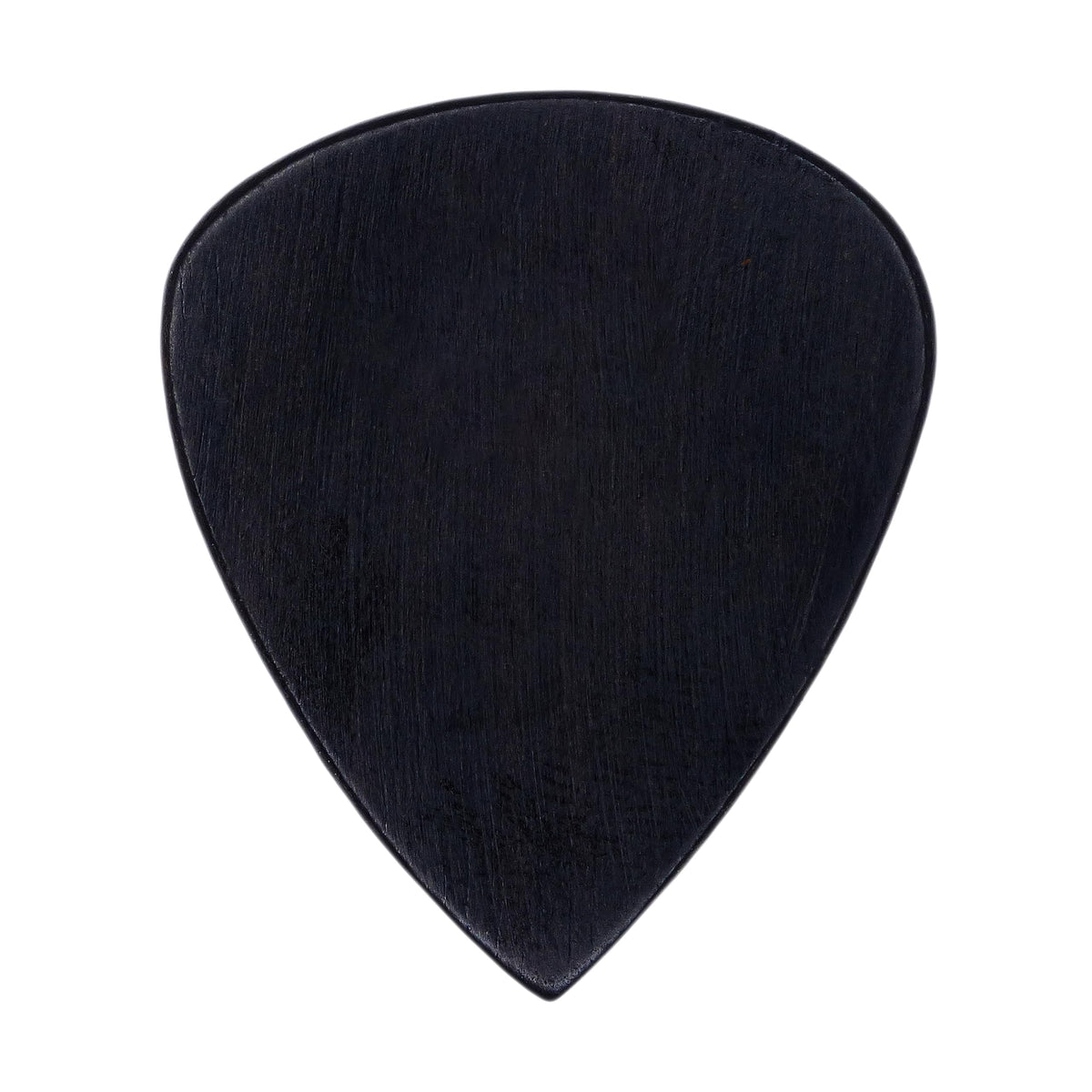 Ebony Wood Guitar Or Bass Pick - 1.5 Mm Heavy Gauge - 351 Shape - Natural Finish Handmade Specialty Exotic Plectrum - 12 Pack Ne