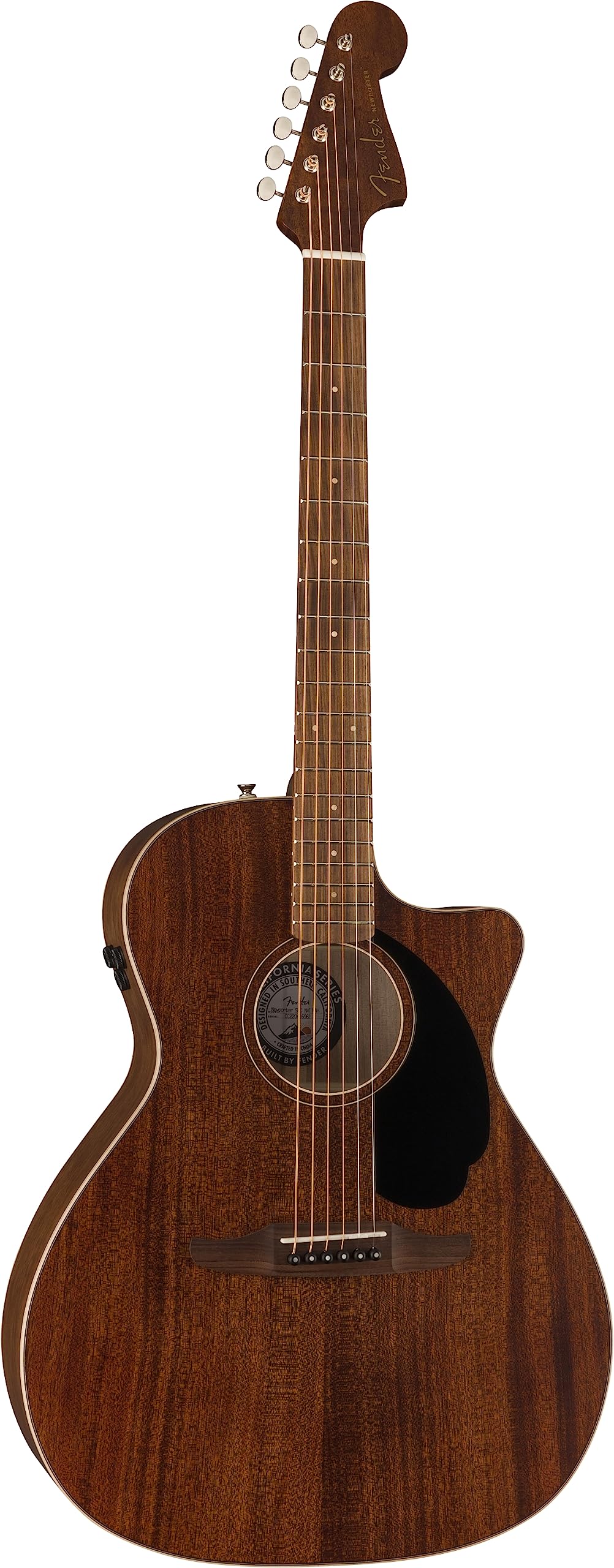 Newporter Special, Pau Ferro Fingerboard, Black Pickguard, Natural