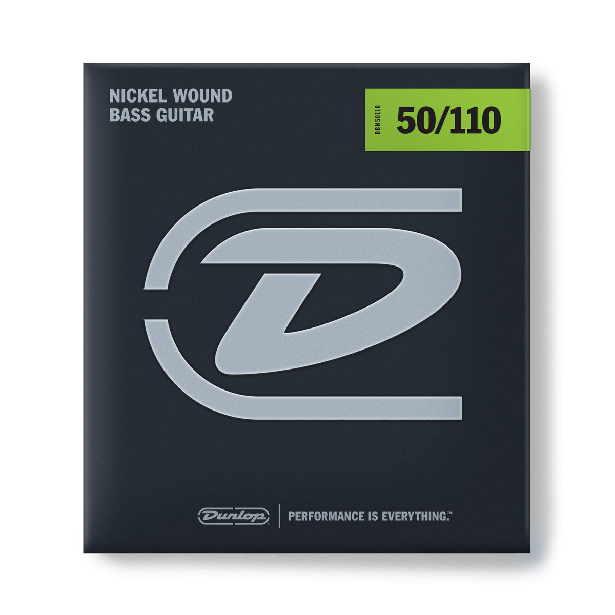 Jim Dunlop Dbn50110 Nickel Wound Bass Strings, Heavy, .050-.110, 4 Strings/Set