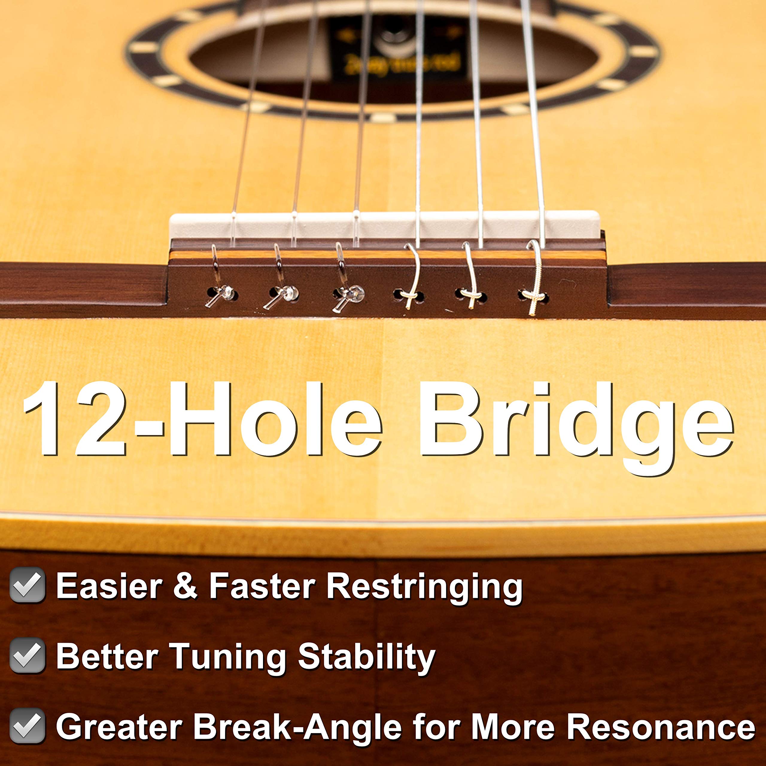 Ortega Guitars 6 String Family Series 7/8 Size Left-Handed Nylon Classical Guitar w/Bag, Spruce Top-Natural-Satin, (R121-7/8-L)