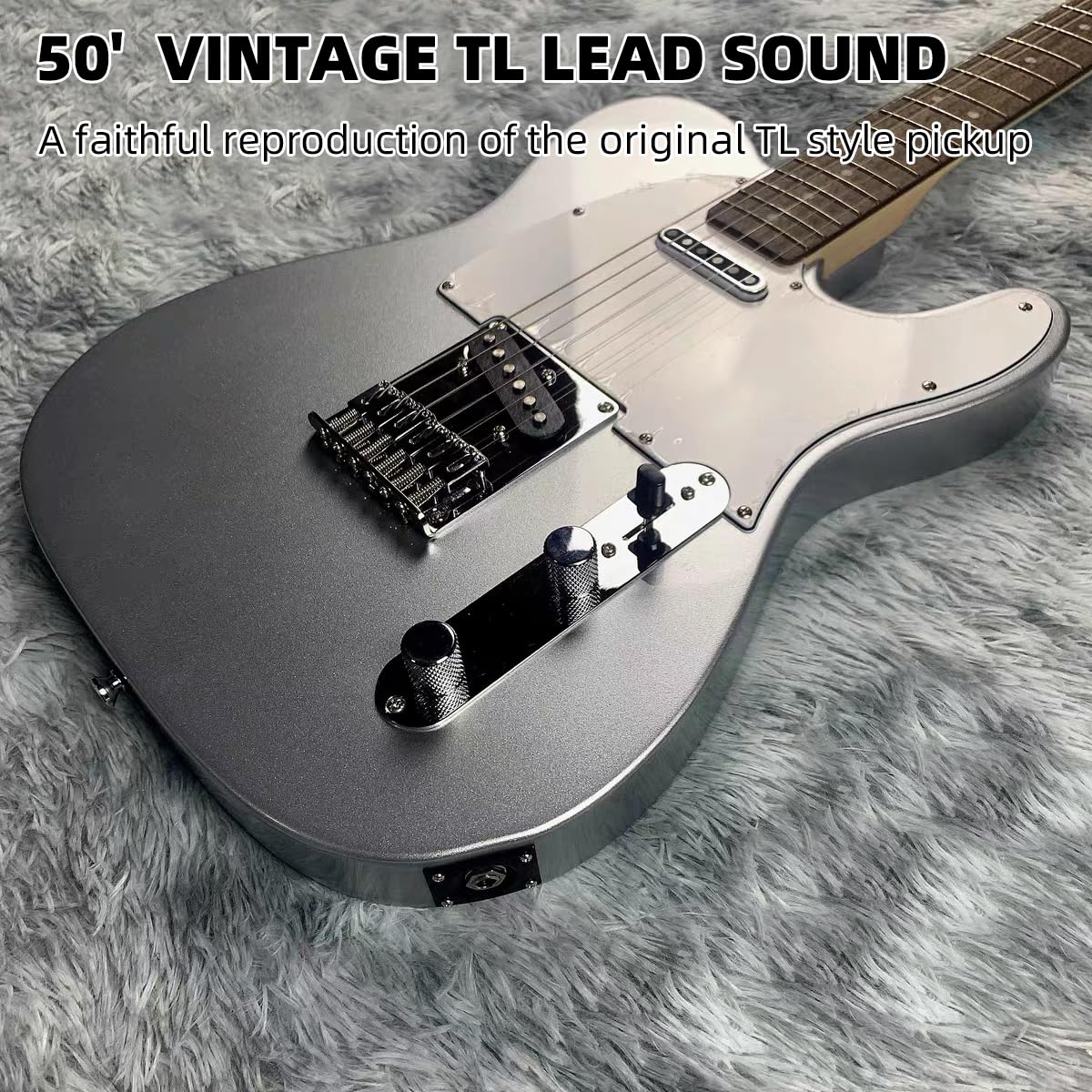 Ogdni Alnico 5 Tele Bridge Pickup & Neck Pickup Tele Pickup Set Fit Telecaster Guitar Part