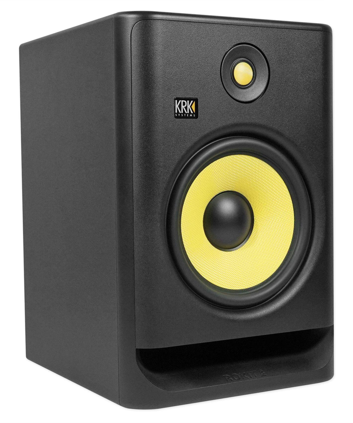 KRK RP8 Rokit 8 G4 Professional Bi-Amp 8 Powered Studio Monitor, Black (RP8G4)