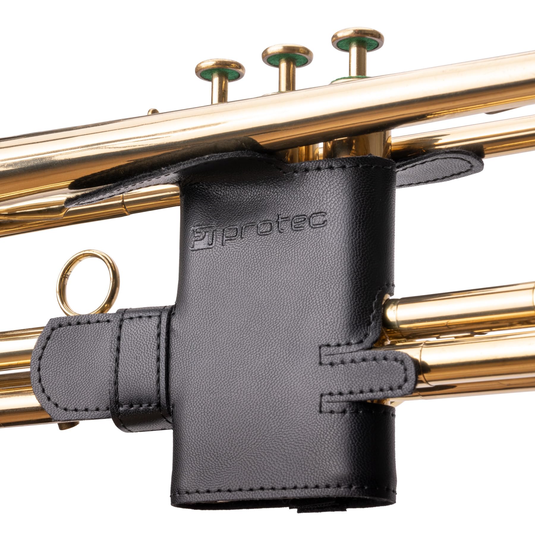 Protec Leatherette Trumpet Valve Guard (6-Point), Black, Model VL226SP