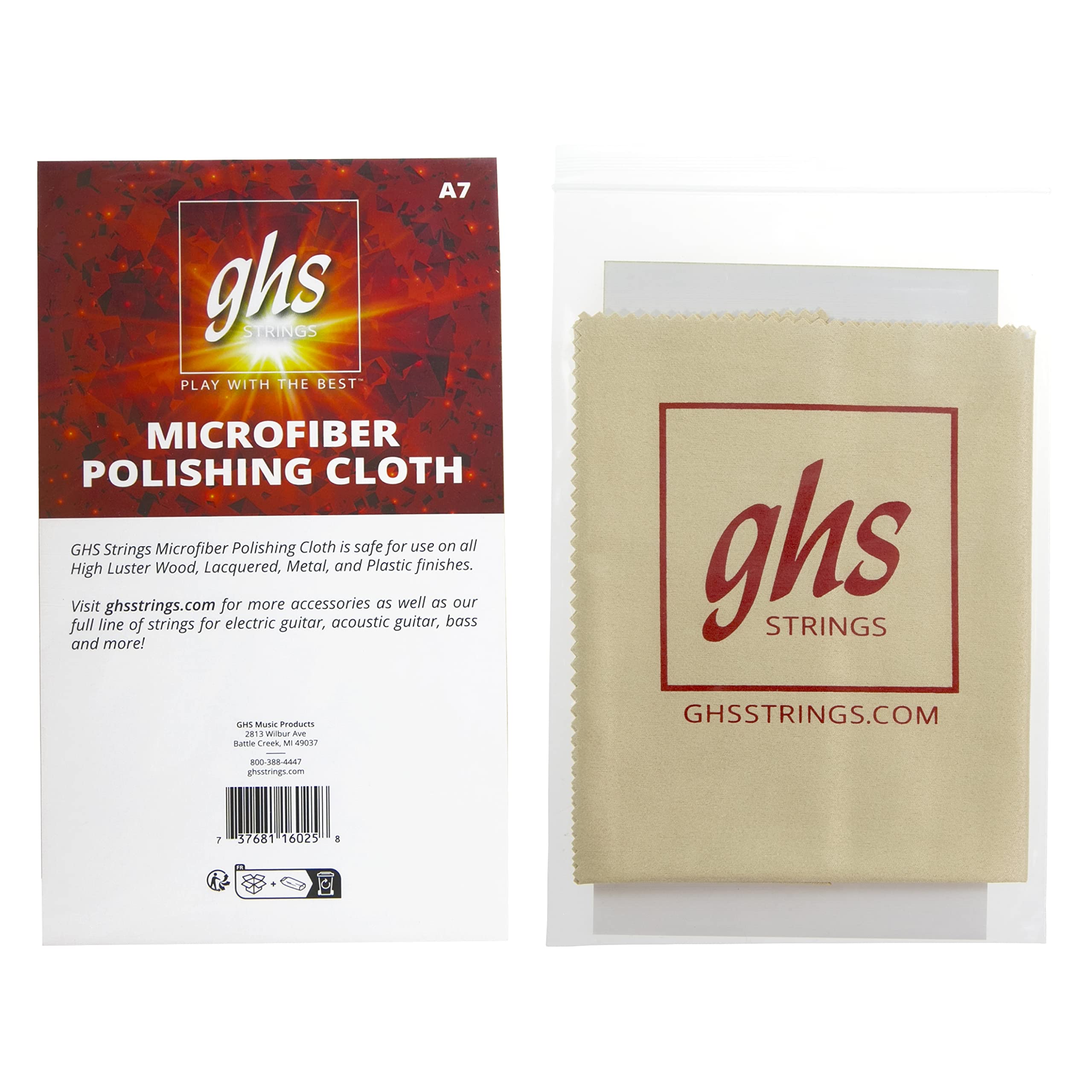 Ghs Strings Ghs Polishing Cloth (A7)