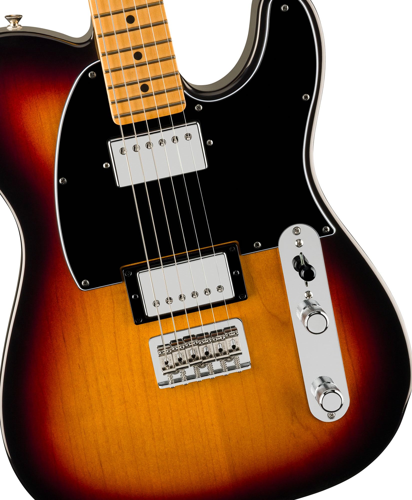 Fender Player II Telecaster HH - 3-Color Sunburst Bundle with Tweed Case, Strap, Strings, Picks, and Austin Bazaar Instructional