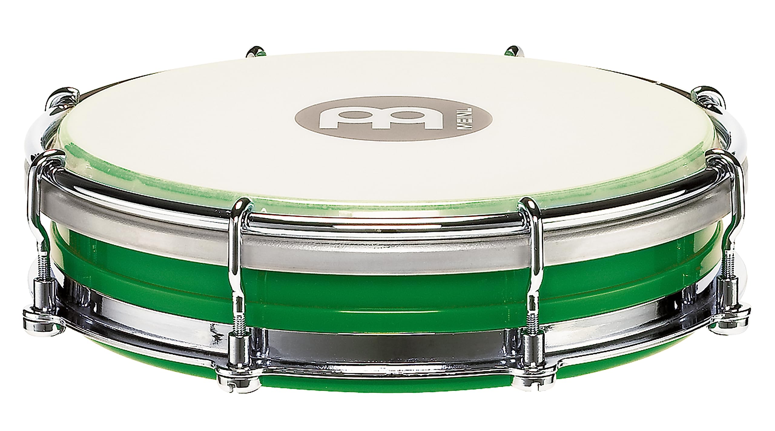 Meinl Percussion Tamborim with Floatune Tuning System-NOT Made in China-Green ABS Plastic Body and Synthetic Head, 2-Year Warran