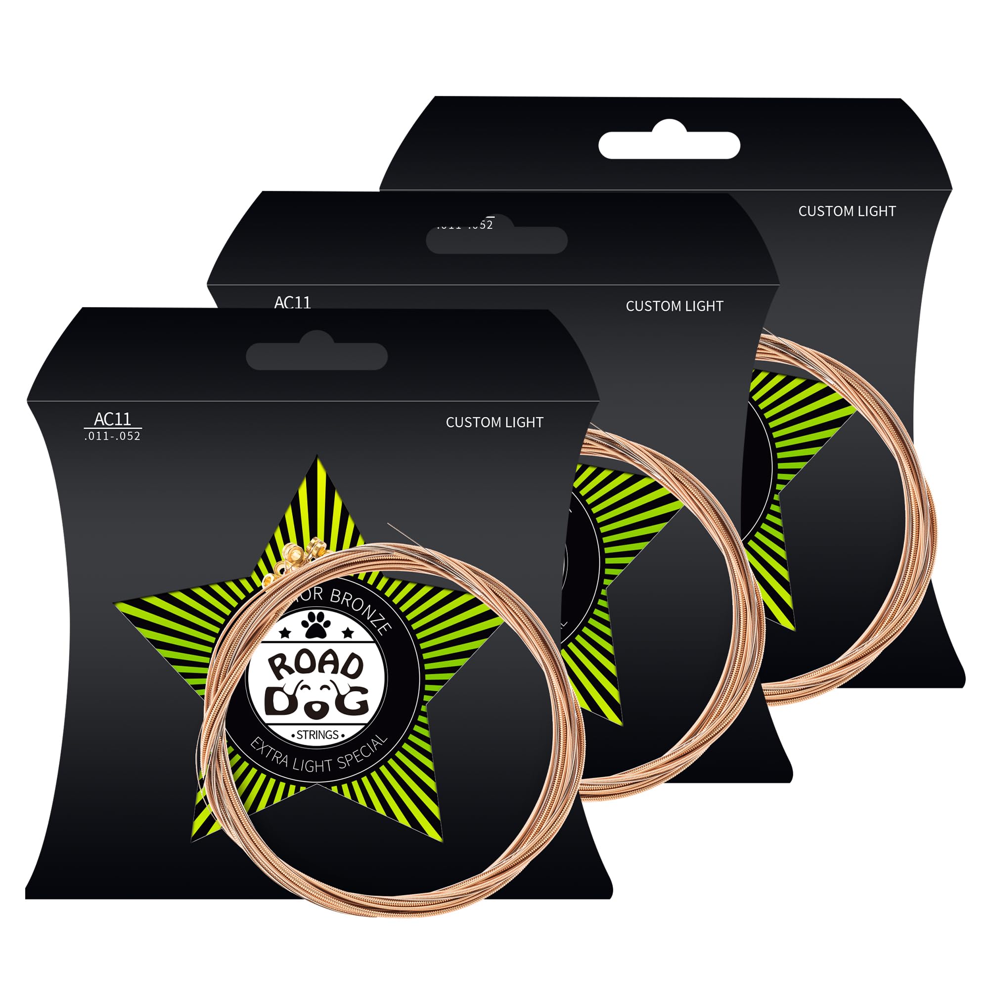 Acoustic Guitar Strings Nickel Plated Steel With Pvd Ion Coating Guitar Strings Guitar Accessories Acoustic 6 String Set Consist