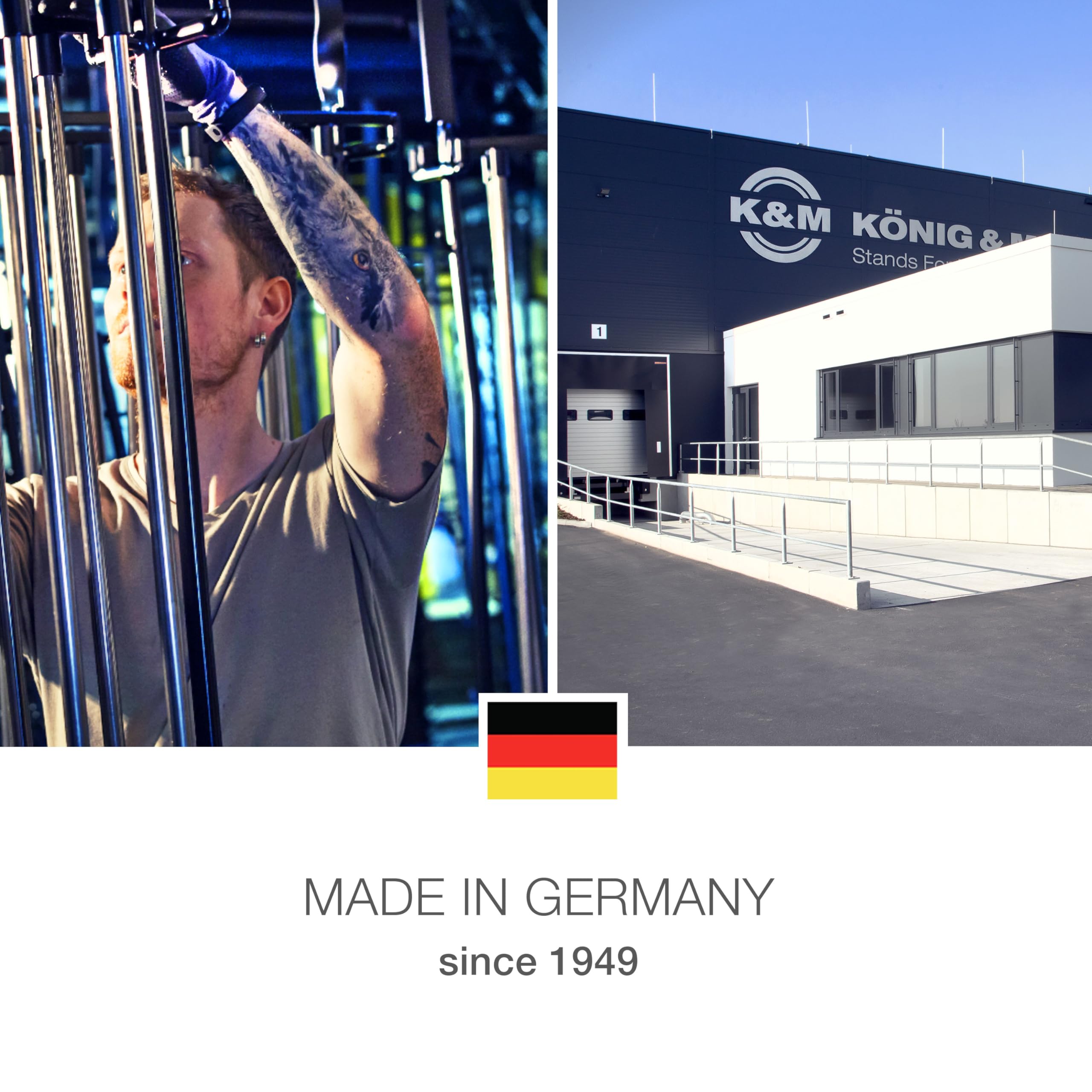 K&M Knig & Meyer 16022.000.55 Universal Drink Holder - Microphone Stand Tube Attachment - Holds Bottles, Cups, Glasses - Profess